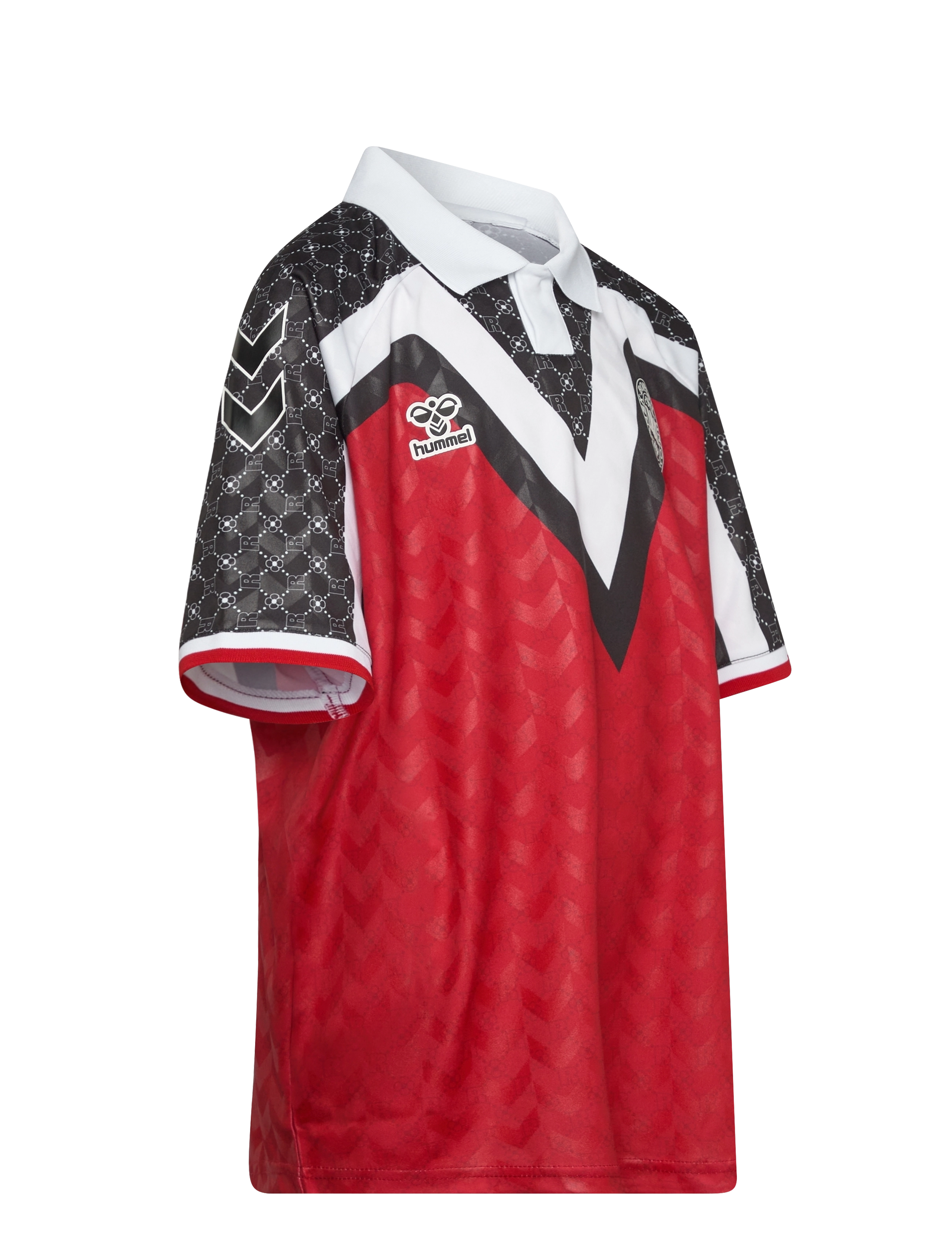 Hummel - DBU-ROTATE WOMAN 25 HOME JRS S/S KI - polos à manches courtes - tango red - 3