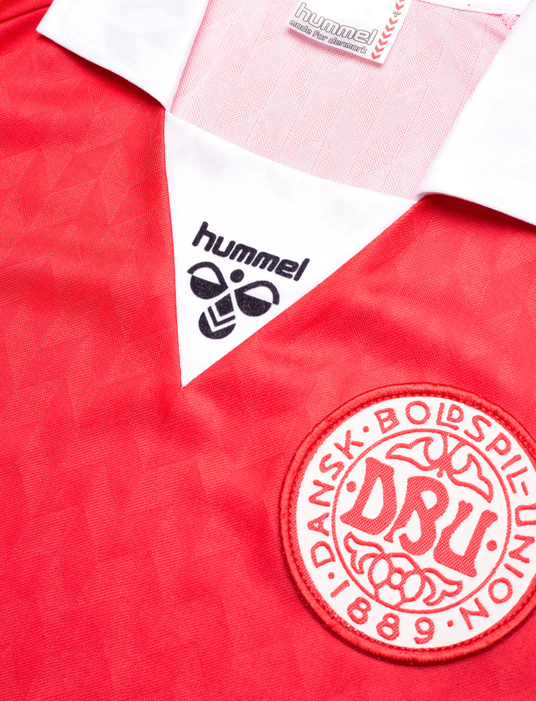 Hummel - DBU 88 REPLICA JERSEY S/S - jalgpallisärgid - racing red - 4