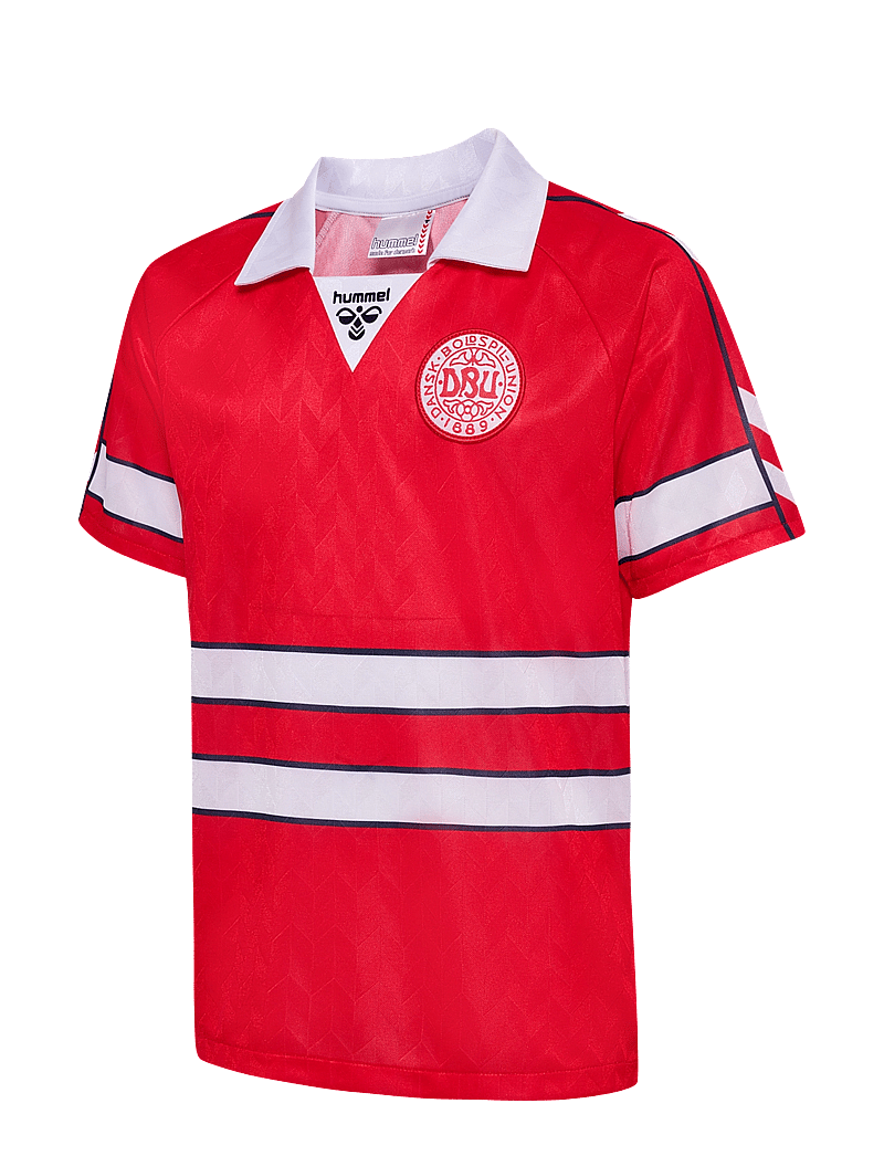 Hummel - DBU 88 REPLICA JERSEY S/S KIDS - sporta topi - racing red - 0