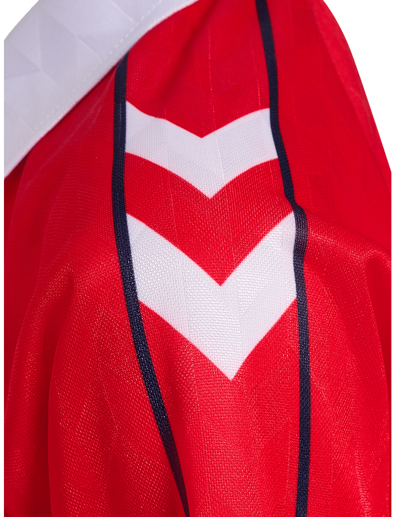 Hummel - DBU 88 REPLICA JERSEY S/S KIDS - sporta topi - racing red - 5