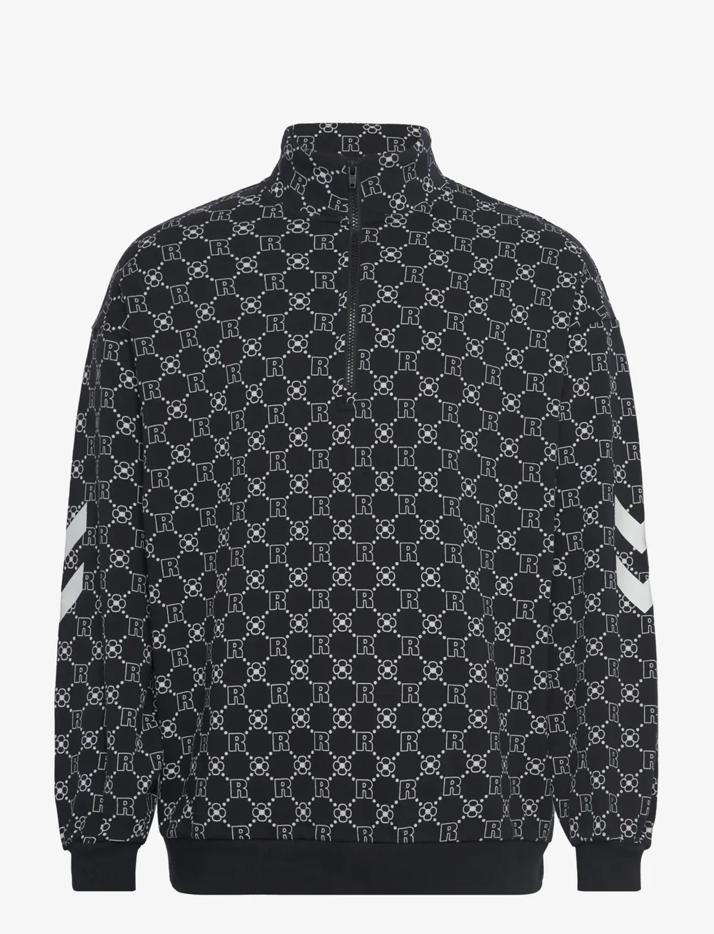 Hummel - hmlOVERSIZED HALFZIP DBU ROTATE - overdele - black - 0