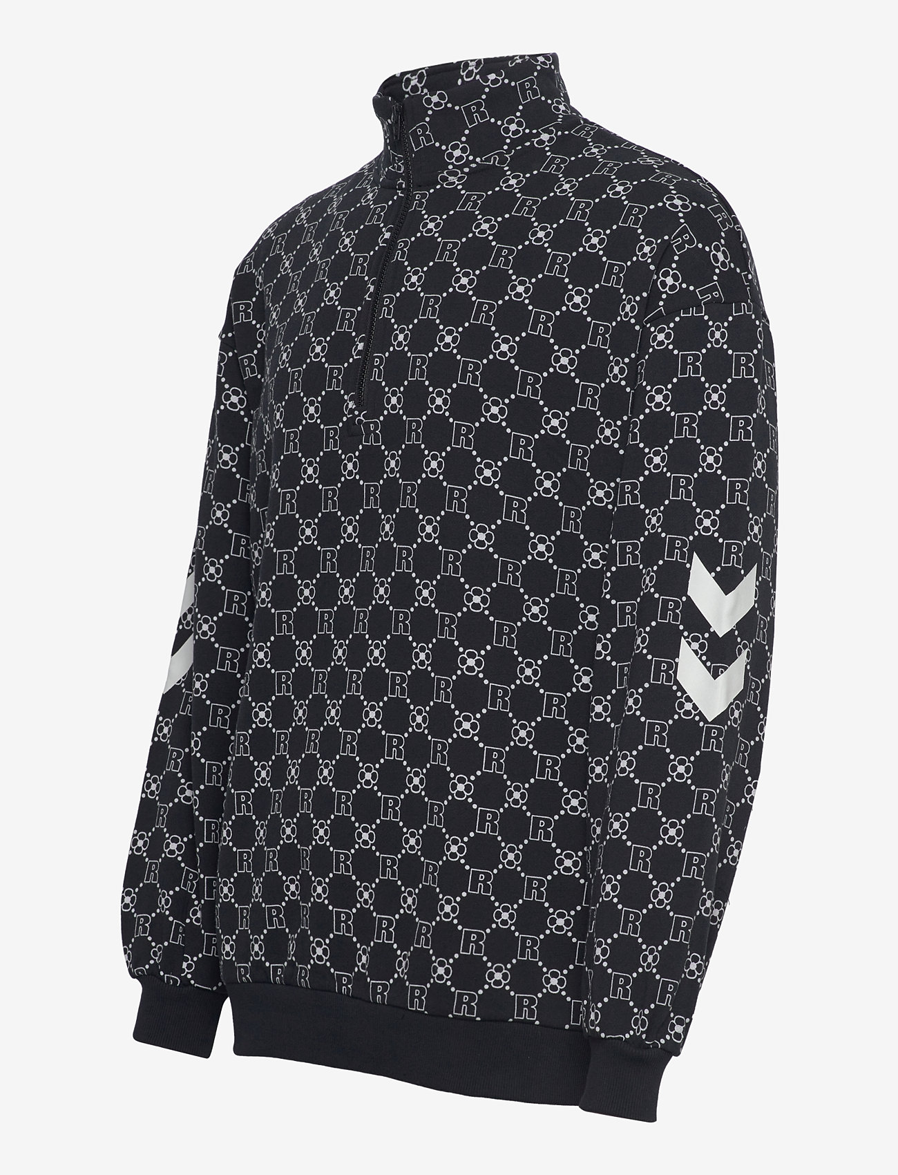 Hummel - hmlOVERSIZED HALFZIP DBU ROTATE - black - 2