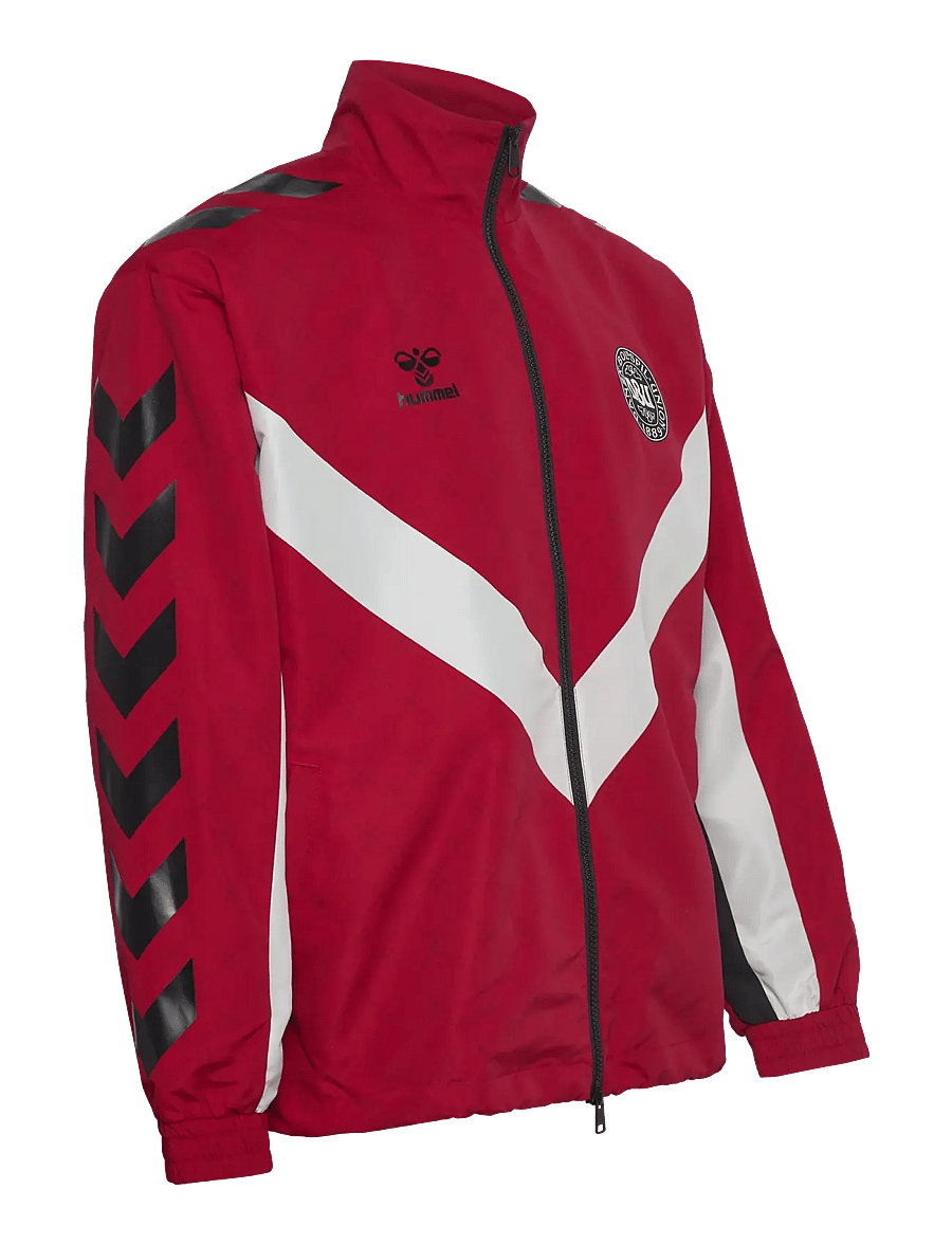 Hummel - hmlTRACKSUIT JACKET DBU ROTATE - tops - tango red - 3