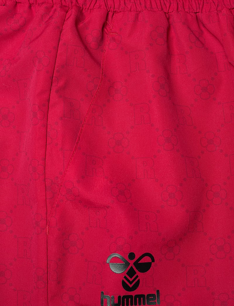 Hummel - hmlTRACKSUIT PANTS DBU ROTATE - träningsbyxor - tango red - 2