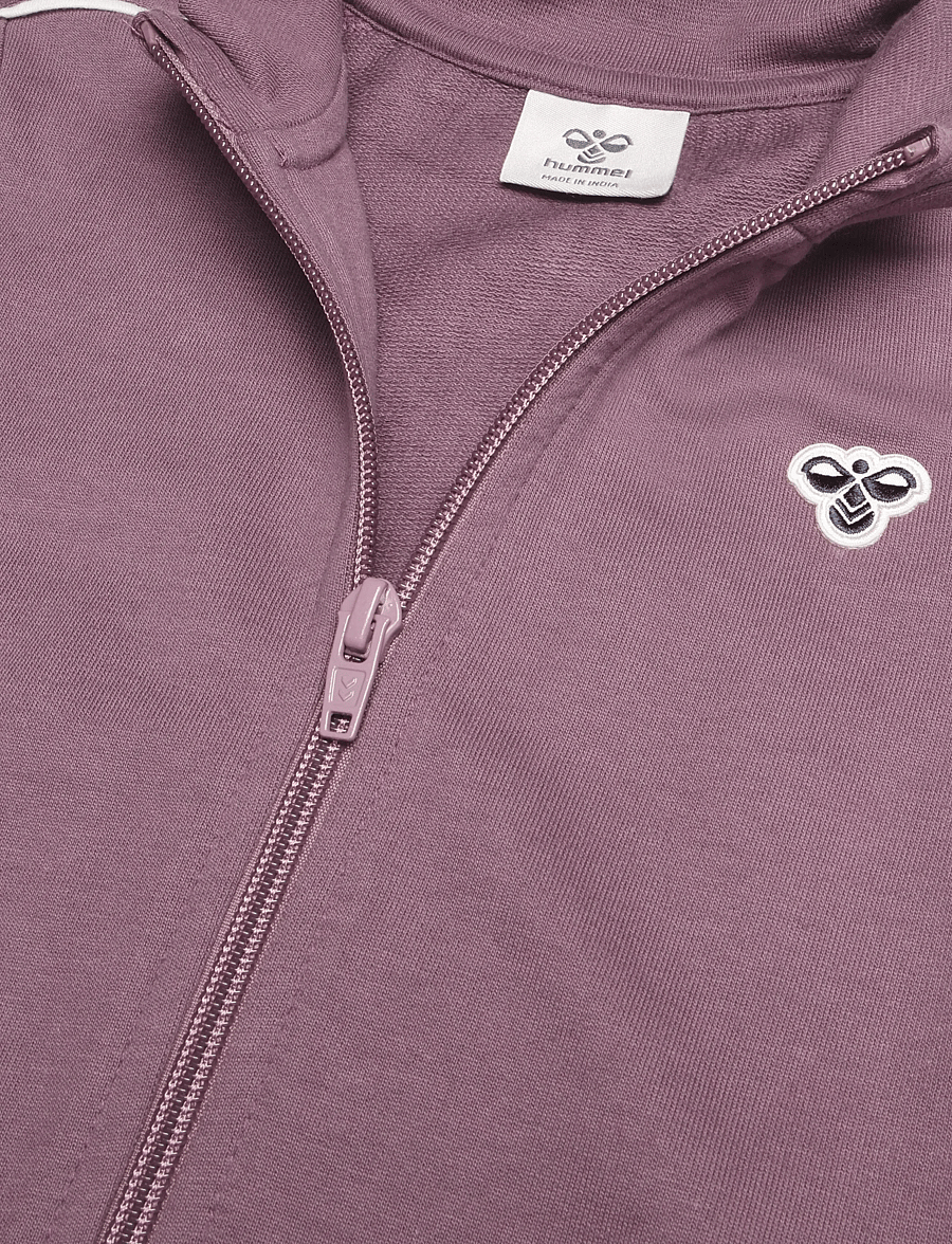 Hummel - hmlMINI CO REG TRACK SUIT - tracksuits & 2-piece sets - black plum - 2