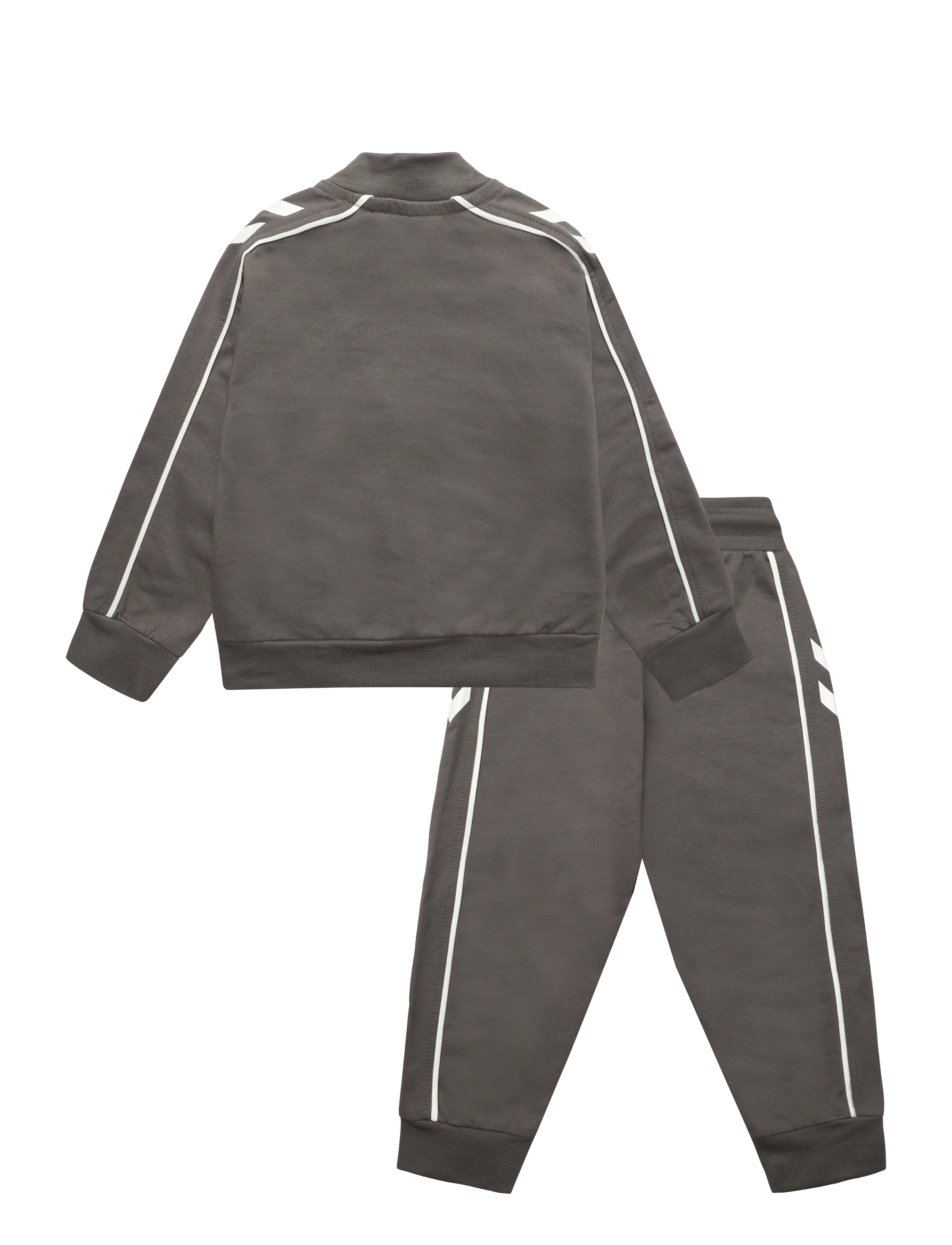 Hummel - hmlMINI CO REG TRACK SUIT - joggingset & tvådelade set - dark gull gray - 1