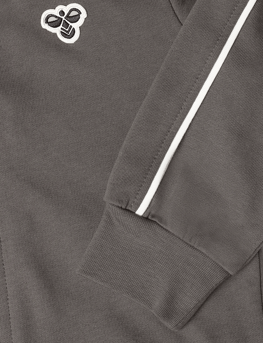 Hummel - hmlMINI CO REG TRACK SUIT - trainingsanzug - dark gull gray - 4