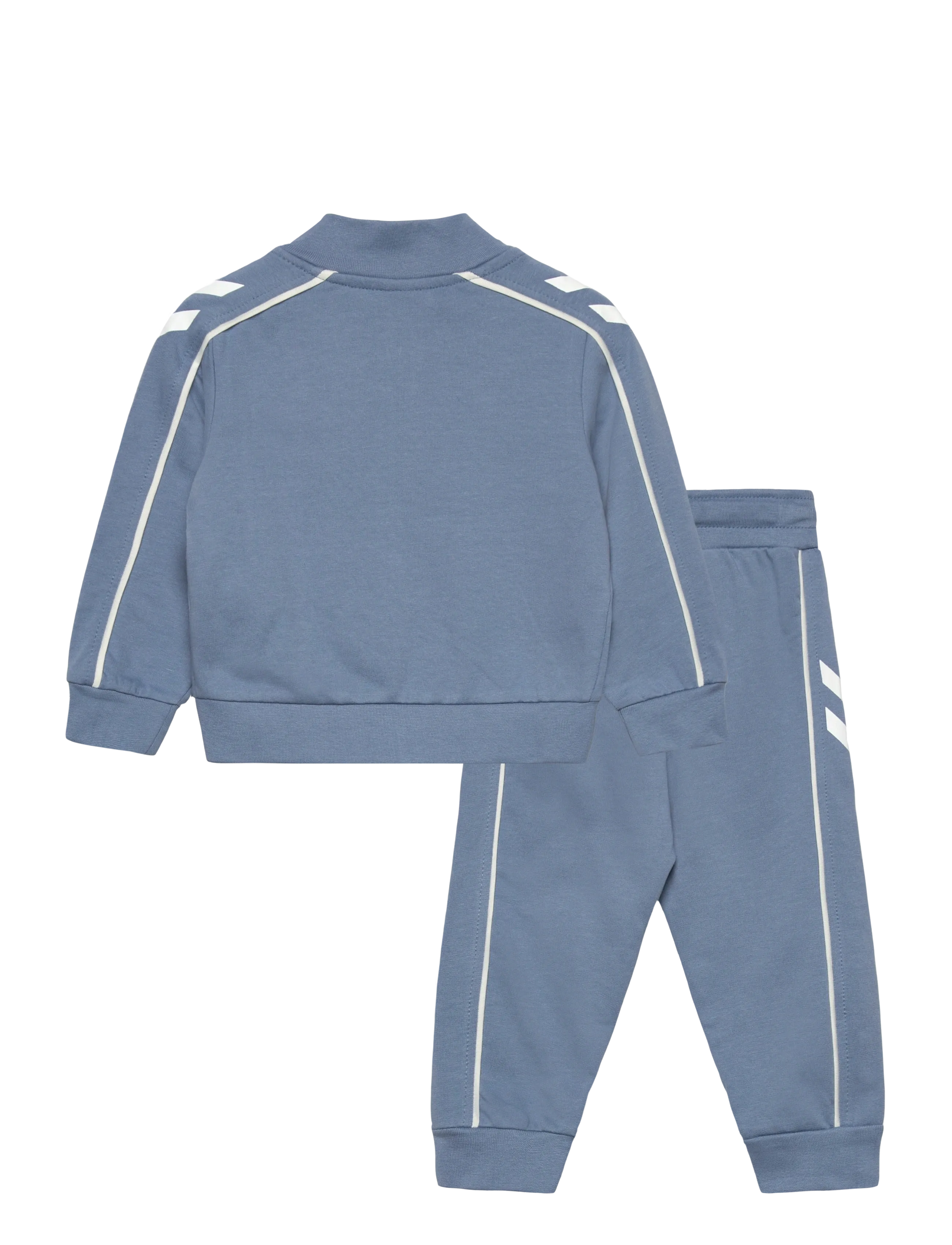 Hummel - hmlMINI CO REG TRACK SUIT - sportiniai kostiumai - faded denim - 1