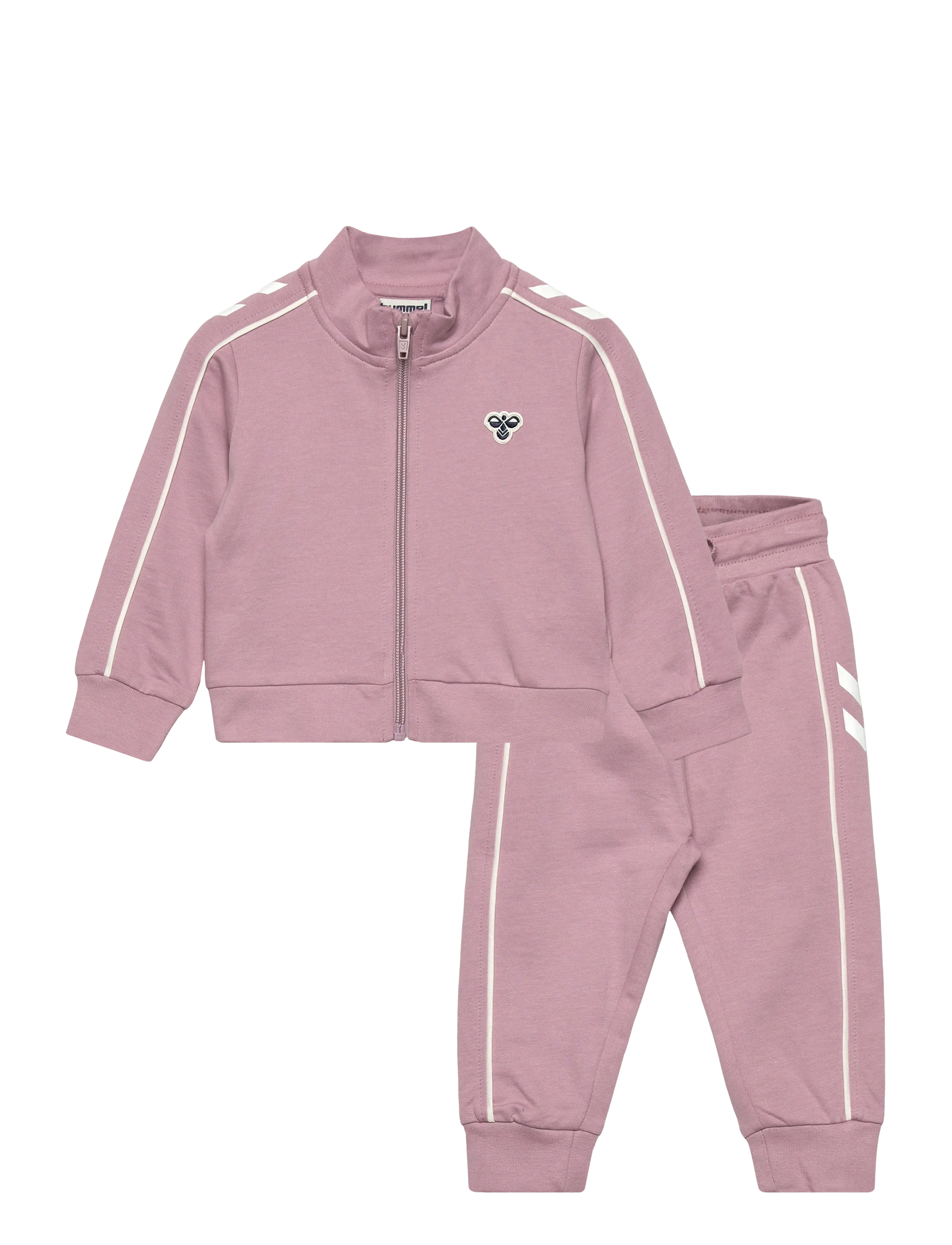 Hummel hmlMINI CO REG TRACK SUIT - Riided - MAUVE SHADOW / purple