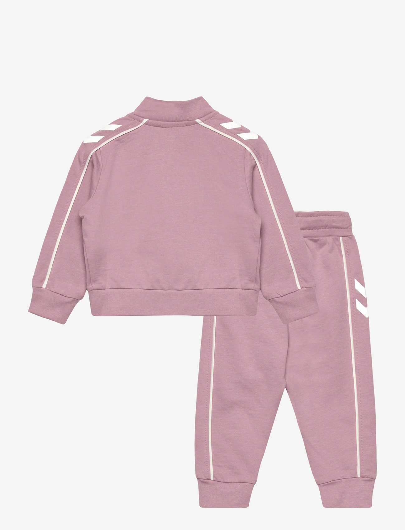 Hummel - hmlMINI CO REG TRACK SUIT - treeningriided ja 2-osalised komplektid - mauve shadow - 1