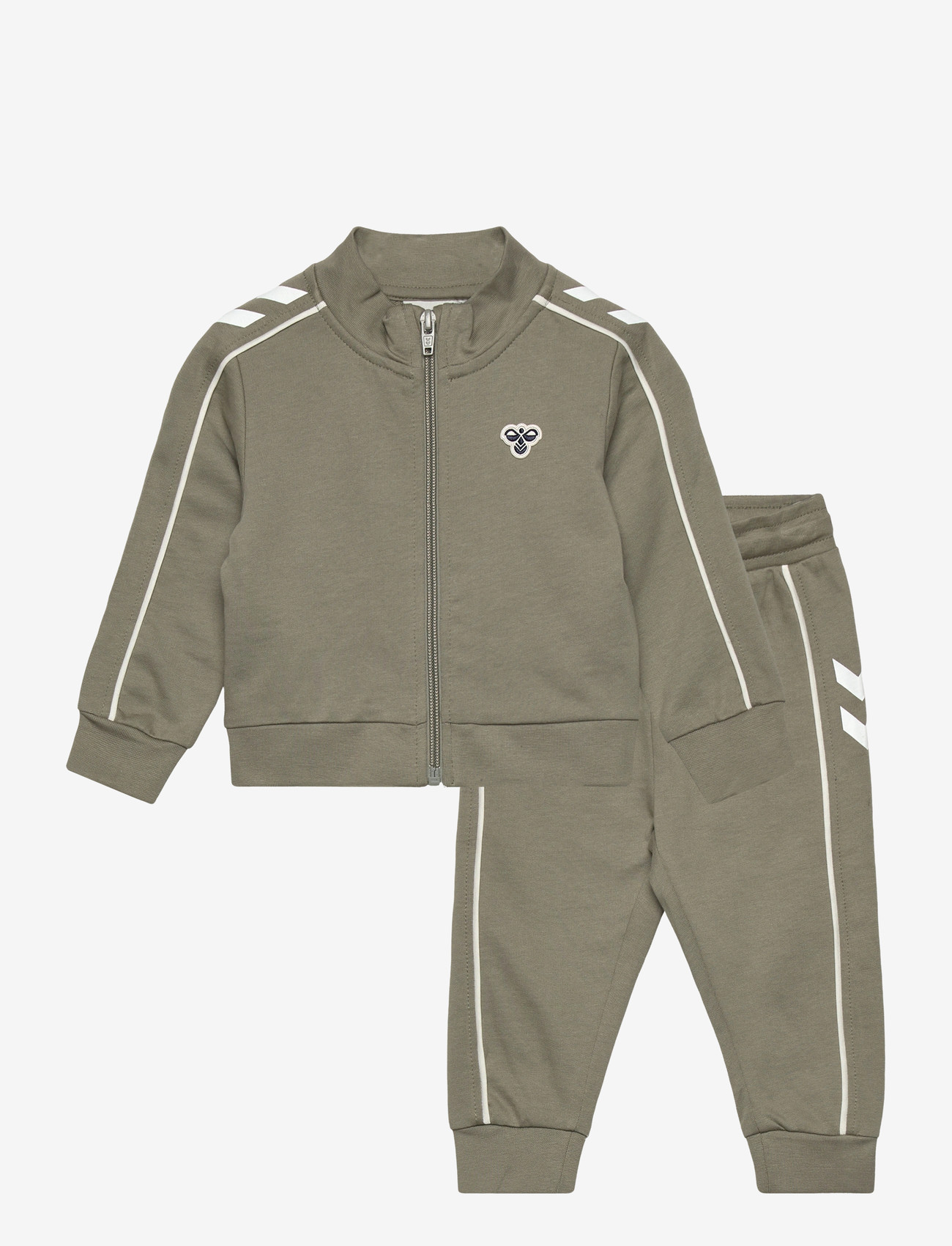Hummel - hmlMINI CO REG TRACK SUIT - joggingsæt & matchende sæt - shadow - 0