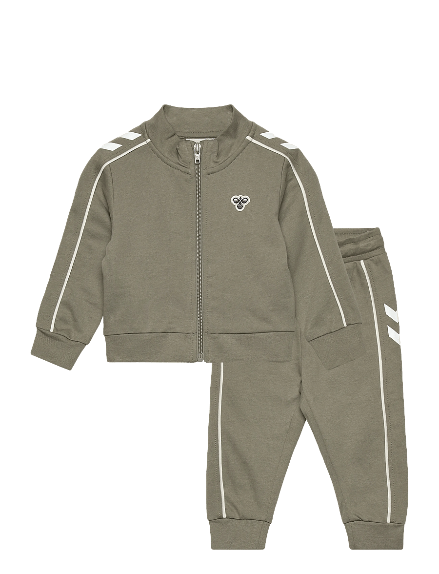 Hummel - hmlMINI CO REG TRACK SUIT - joggingset & tvådelade set - shadow - 0