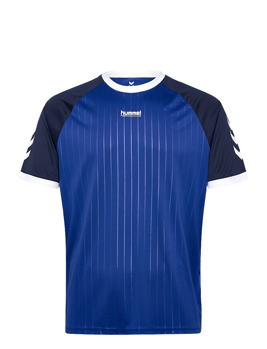 Hummel - hmlPULSE STRIPE T-SHIRT S/S - t-shirts - surf the web - 0
