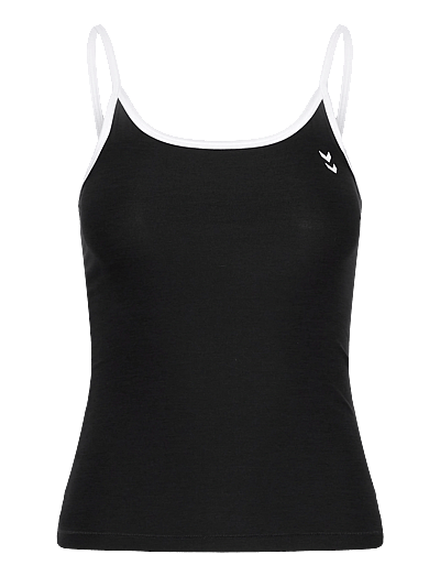 Hummel hmlPULSE CIMA STRAP TOP - Toppar & T-shirts - BLACK / black