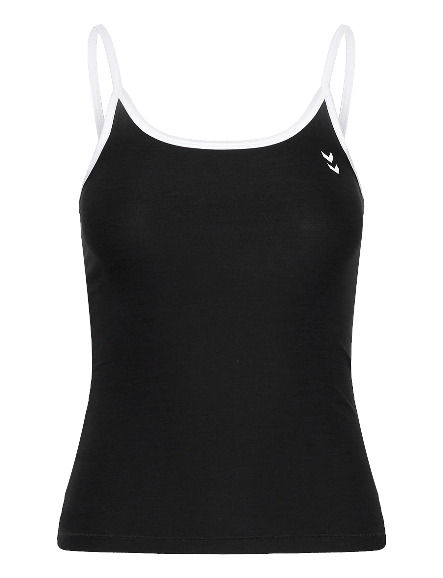 Hummel - hmlPULSE CIMA STRAP TOP - Õlapaeltega pluusid - black - 0