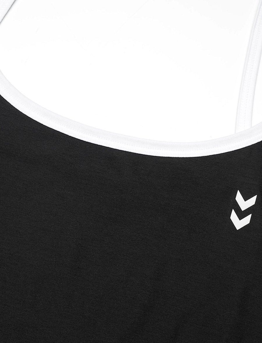 Hummel - hmlPULSE CIMA STRAP TOP - Õlapaeltega pluusid - black - 2