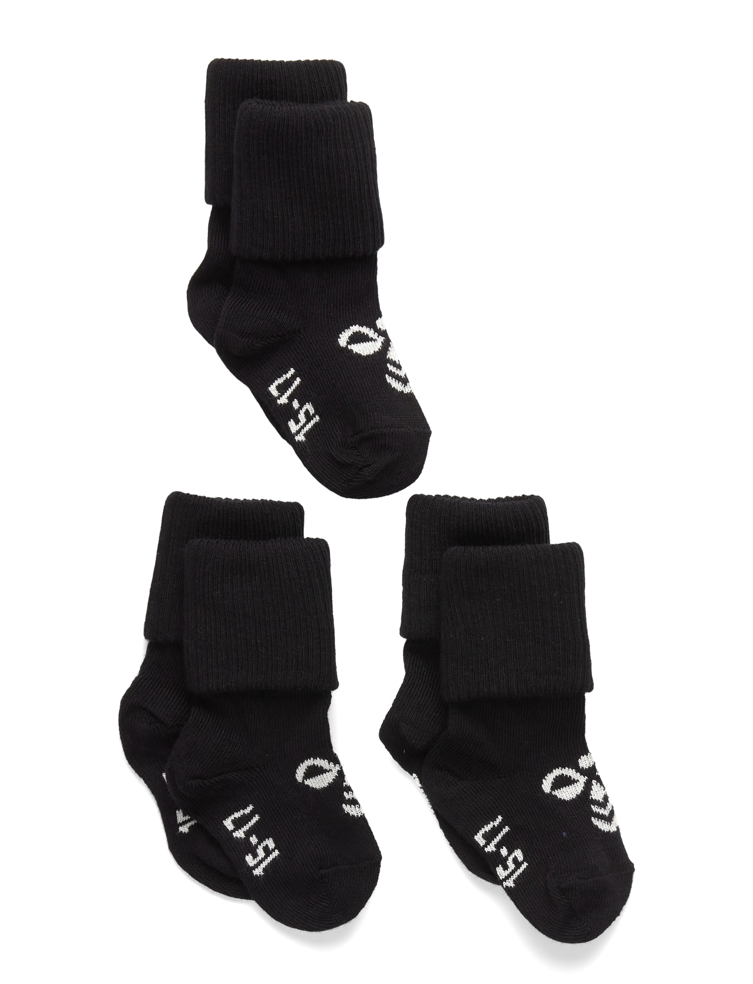 Hummel hmlMINI BEE 3-PACK SOCK - Pokaz Wszystko - BLACK / black