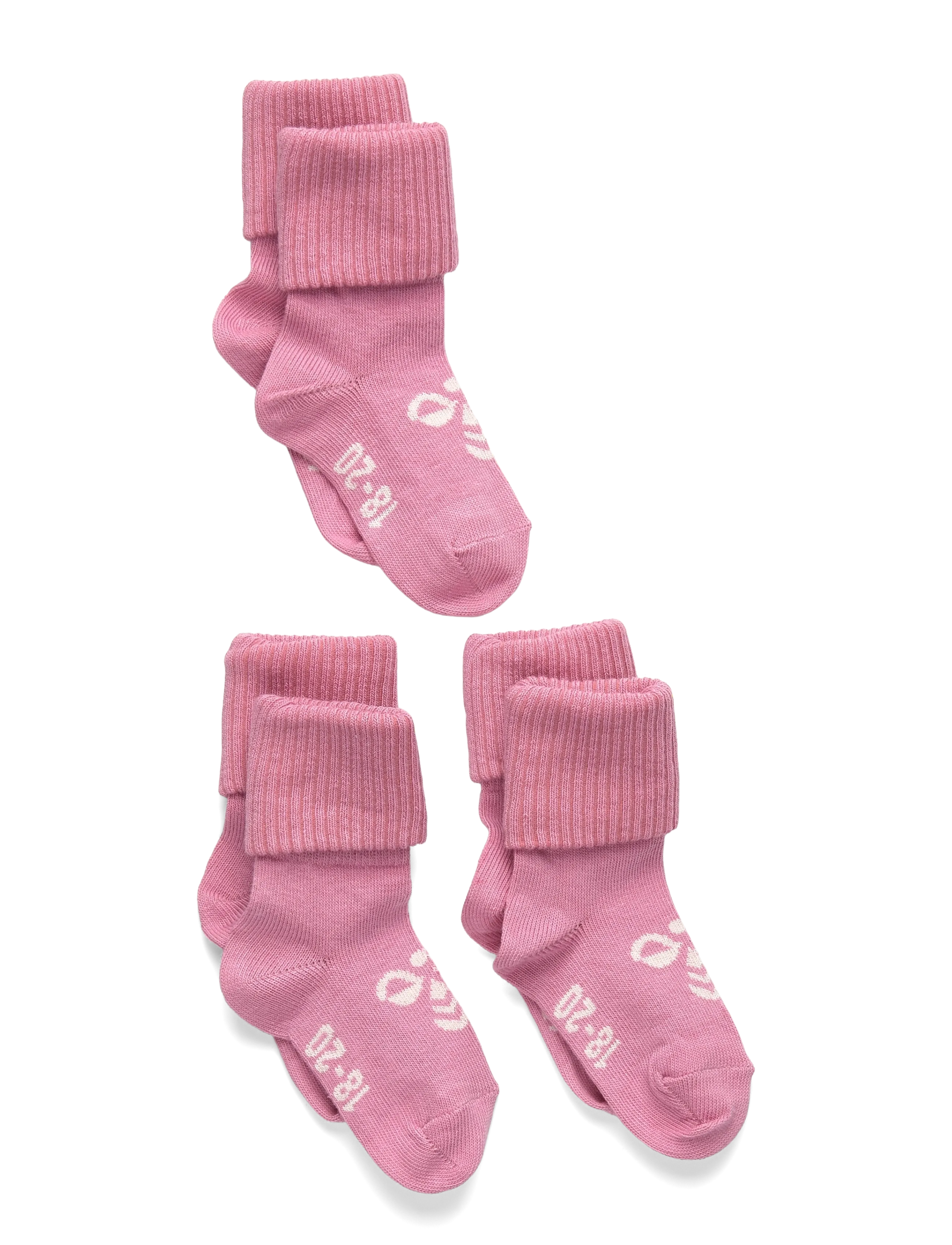 Hummel hmlMINI BEE 3-PACK SOCK - Strømper & Strømpebukser - POLIGNAC / pink/rose