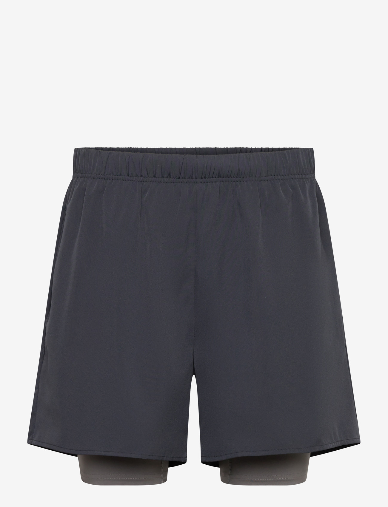 Hummel - hmlHIIT INTENSITY 2 IN 1 SHORTS - training shorts - ebony - 0