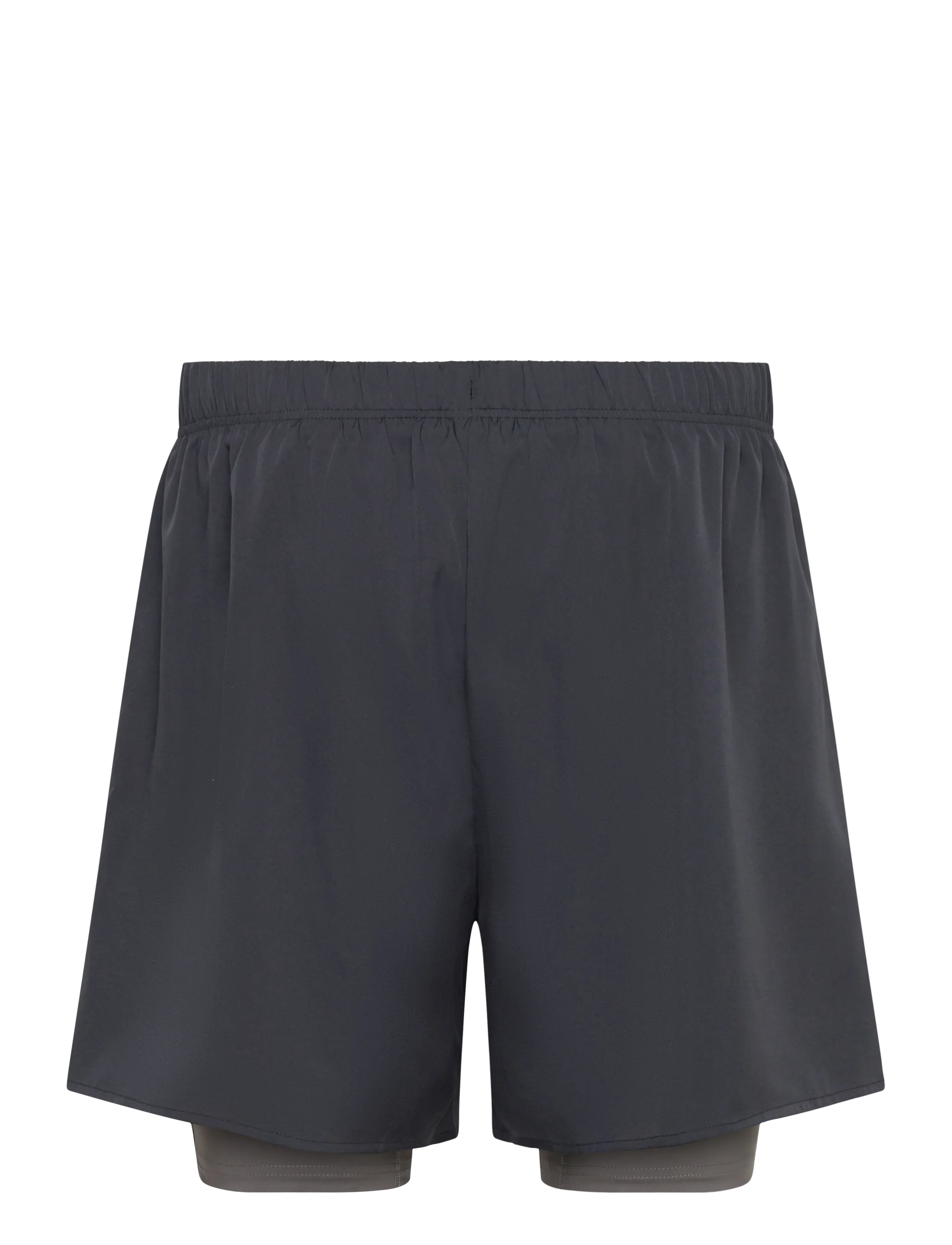 Hummel - hmlHIIT INTENSITY 2 IN 1 SHORTS - träningsshorts - ebony - 1