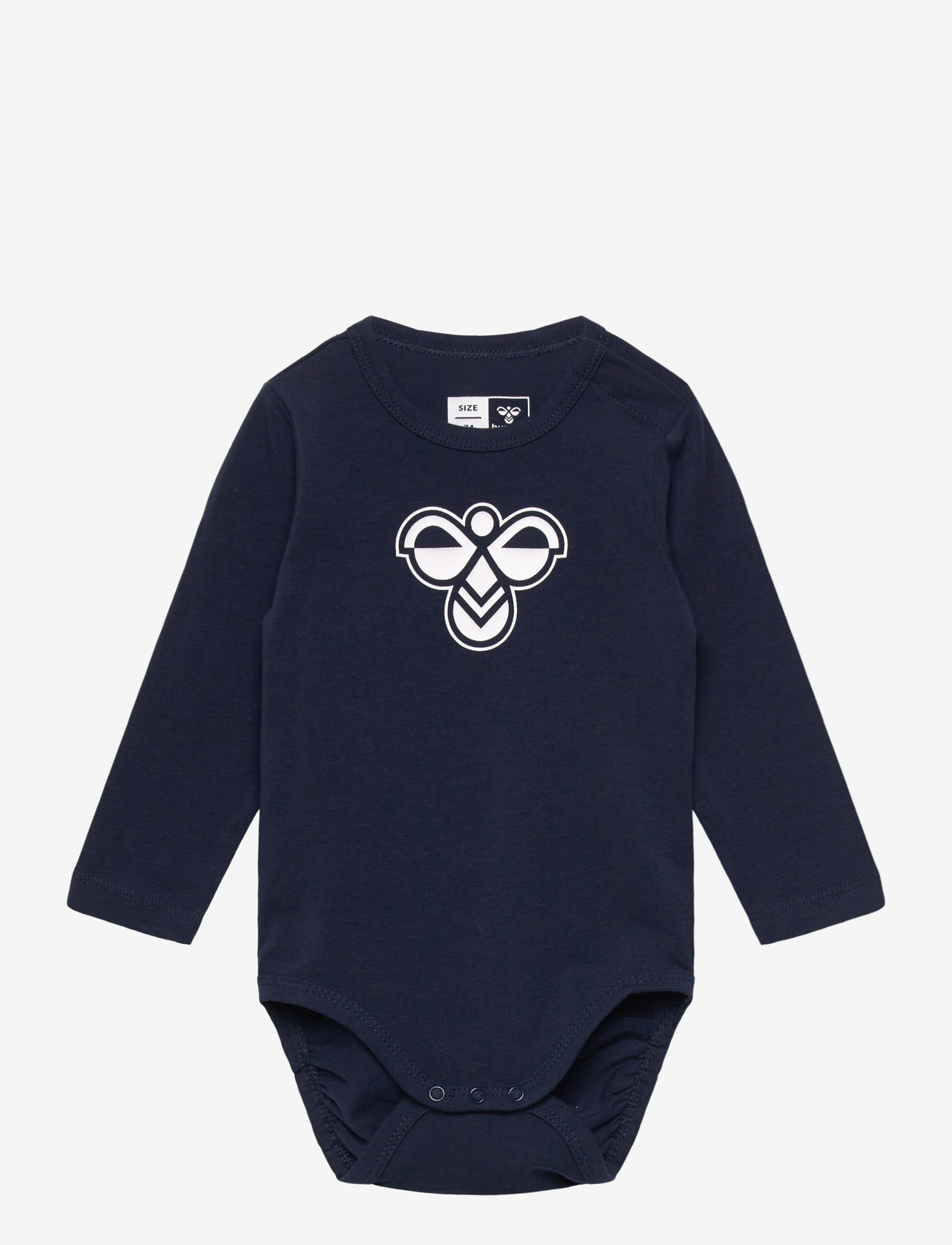 Hummel - hmlMINI LOGO BODY L/S - laveste priser - dress blues - 0