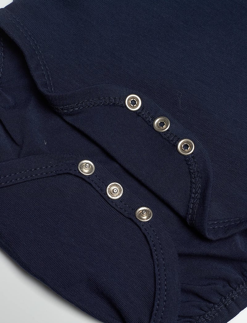 Hummel - hmlMINI LOGO BODY L/S - langærmede bodyer - dress blues - 3
