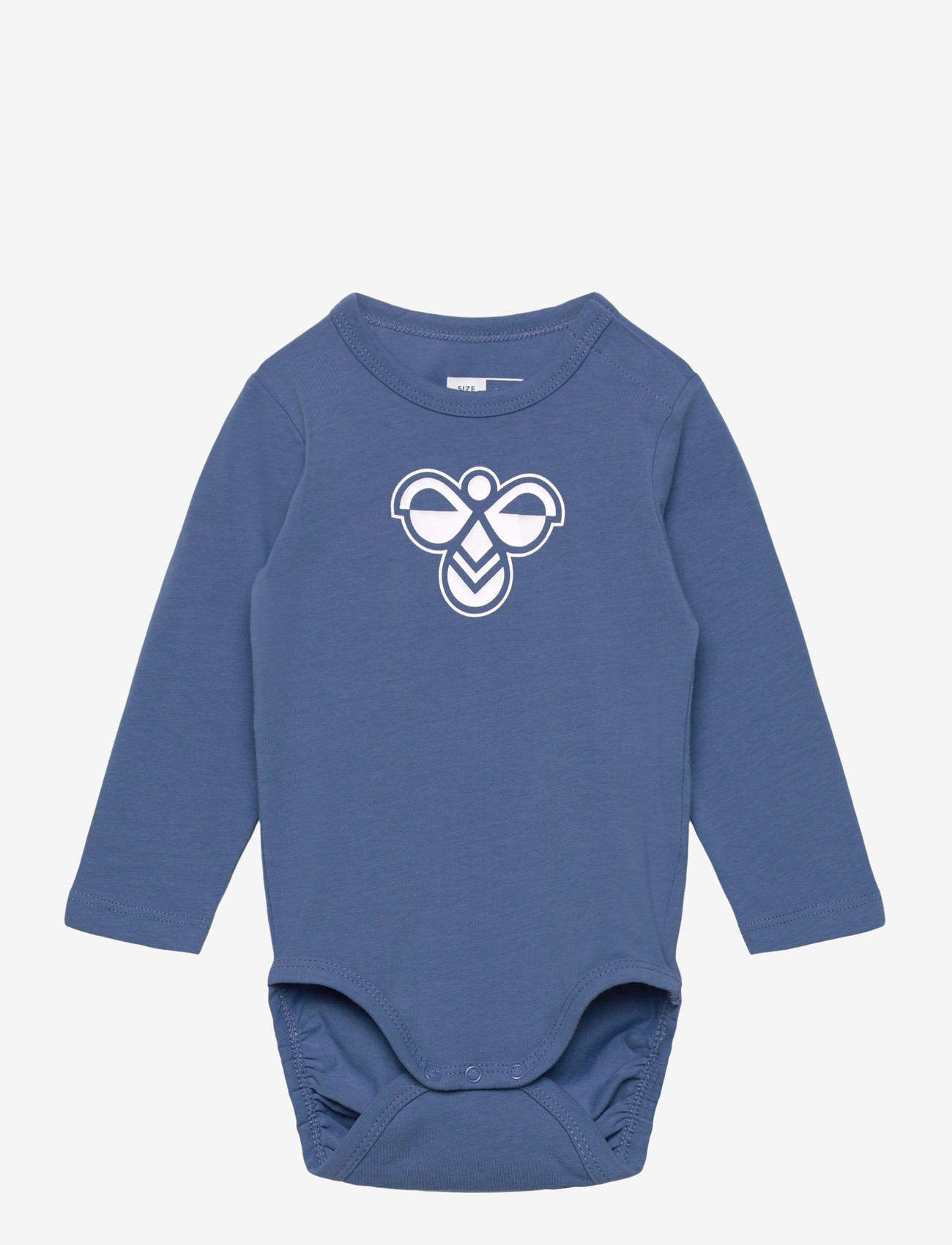 Hummel - hmlMINI LOGO BODY L/S - langærmede bodyer - dutch blue - 0