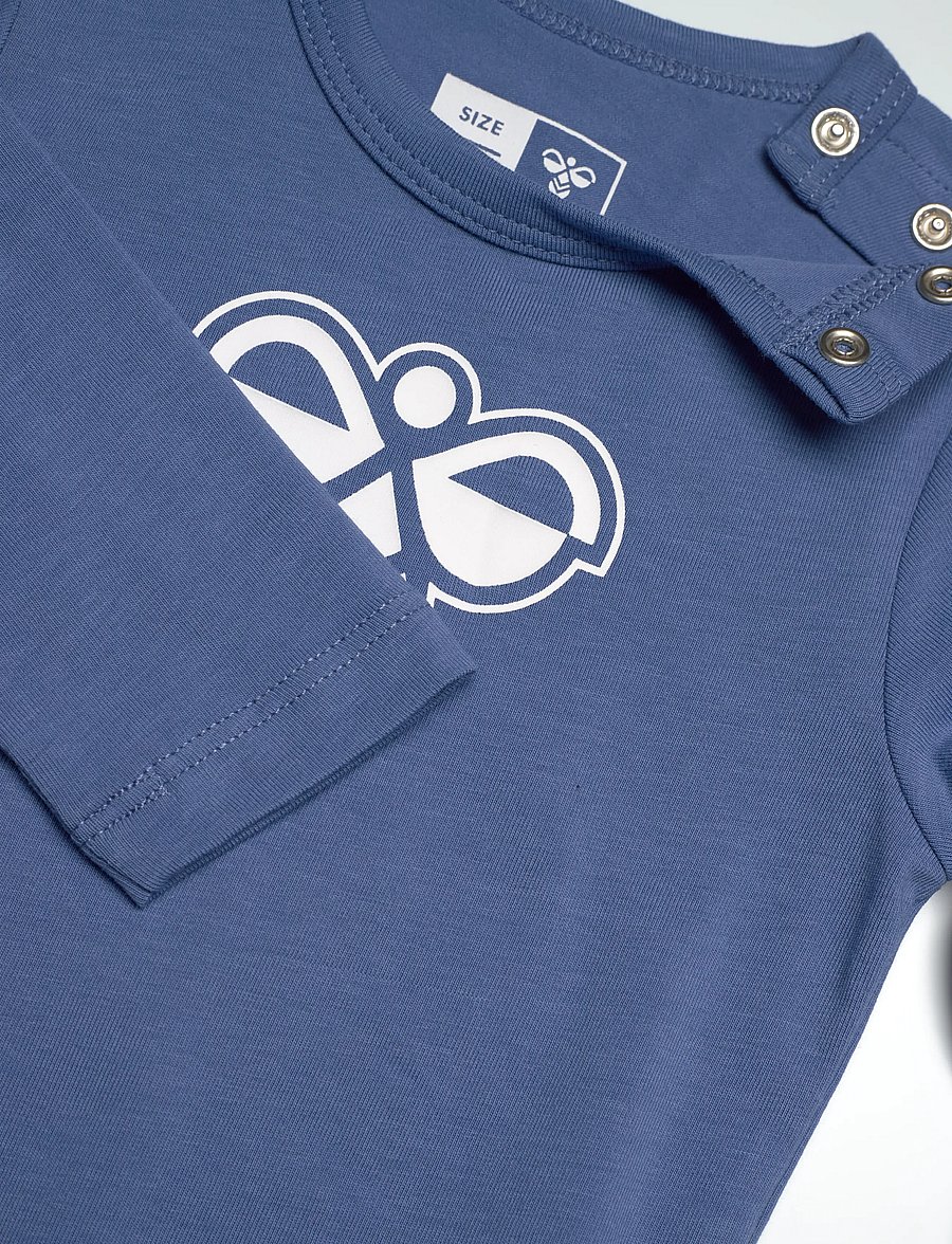 Hummel - hmlMINI LOGO BODY L/S - body z długimi rękawami - dutch blue - 2