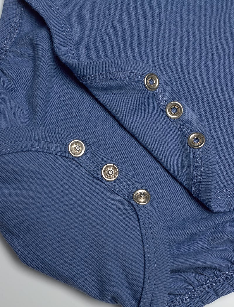 Hummel - hmlMINI LOGO BODY L/S - langærmede bodyer - dutch blue - 3