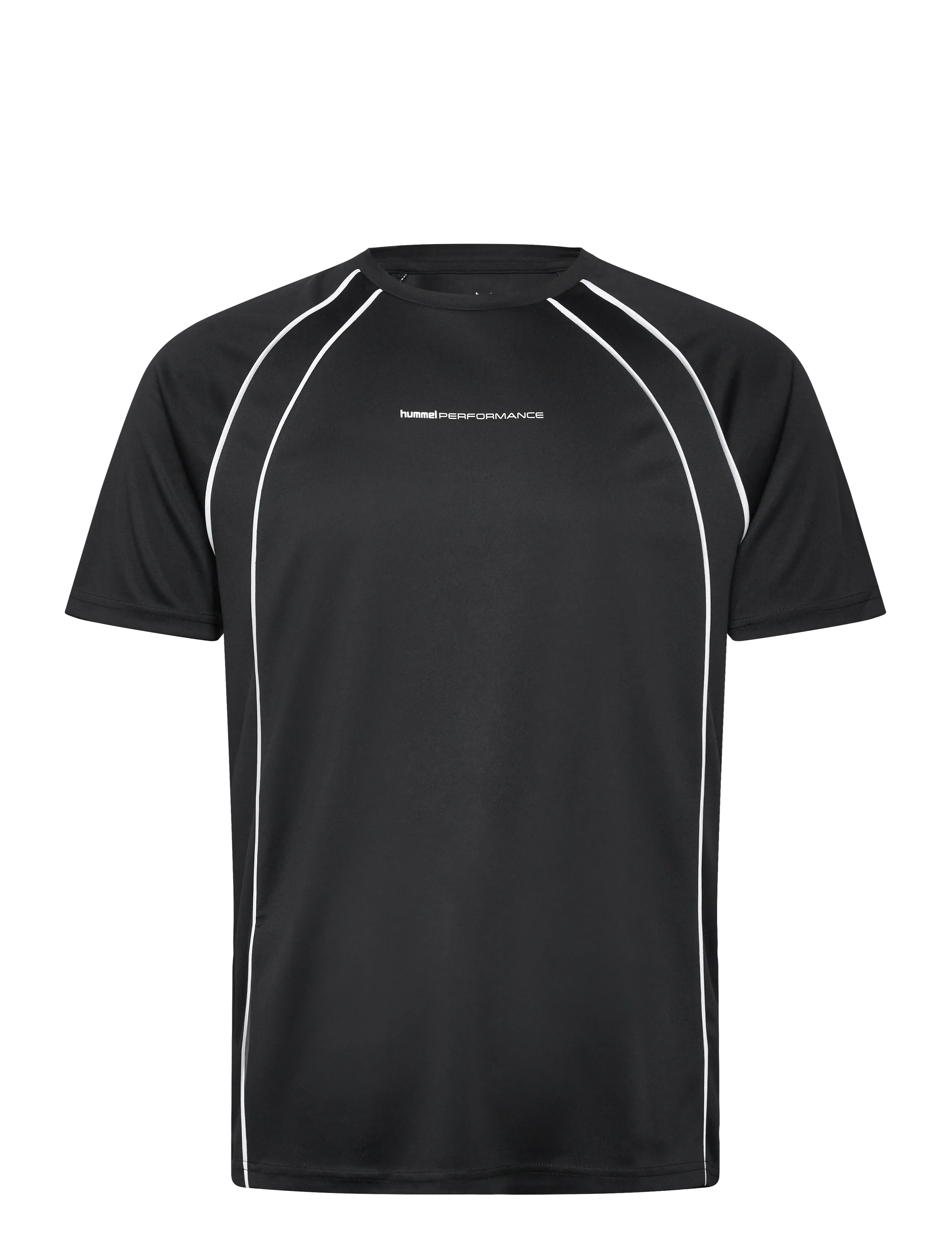 Hummel hmlPULSE TRAINING PRINT T-SHIRT SS - Hummel - BLACK / black