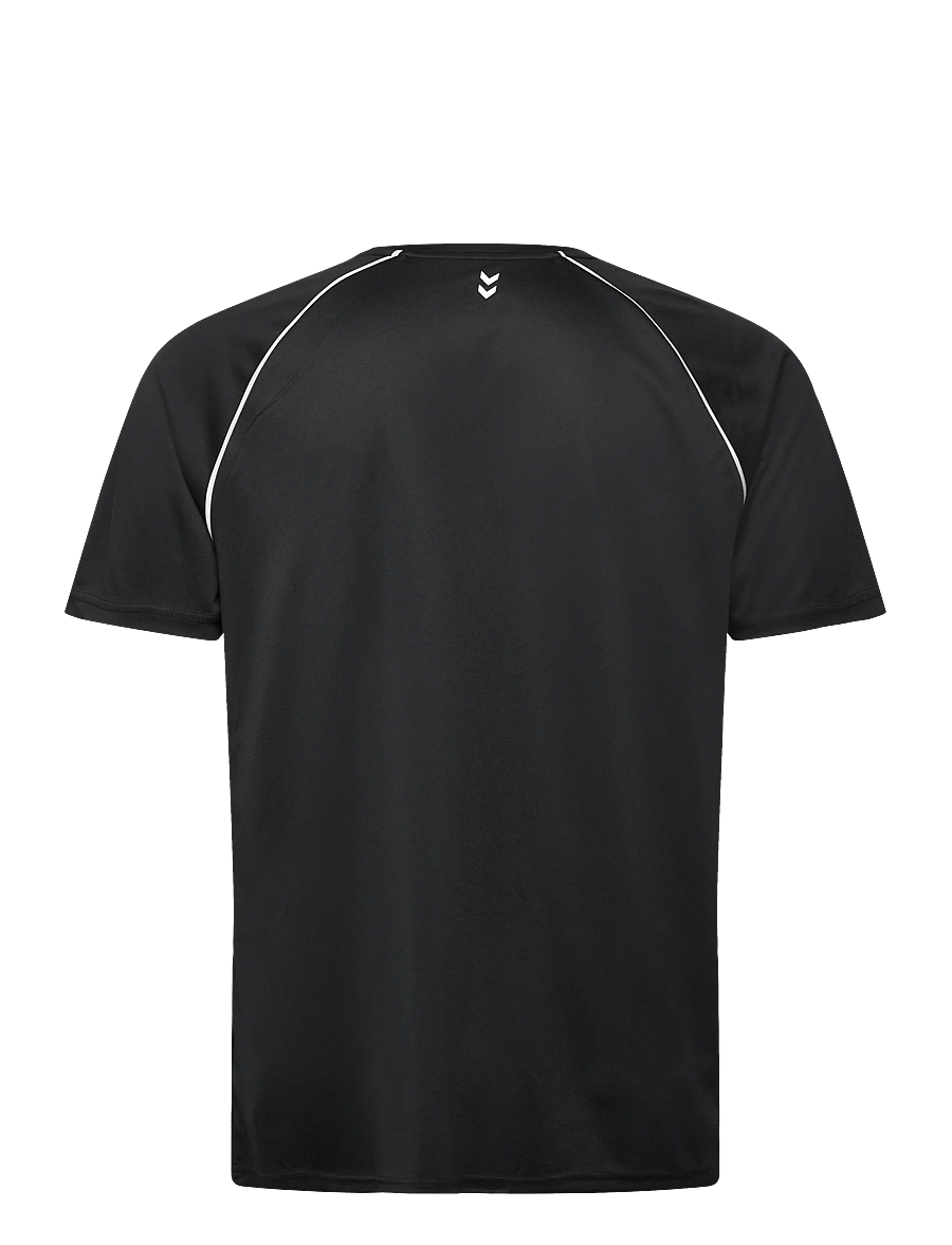 Hummel - hmlPULSE TRAINING PRINT T-SHIRT SS - t-särgid - black - 1