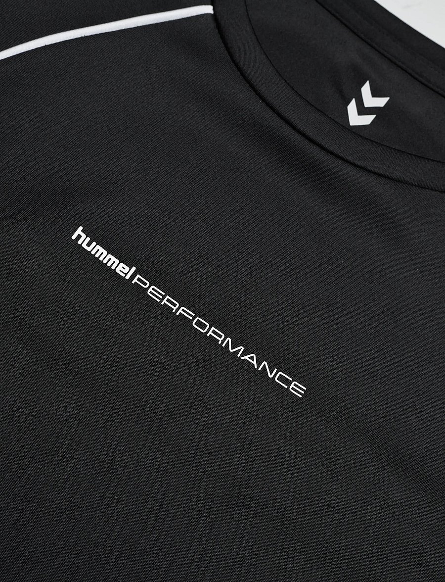 Hummel - hmlPULSE TRAINING PRINT T-SHIRT SS - t-särgid - black - 2