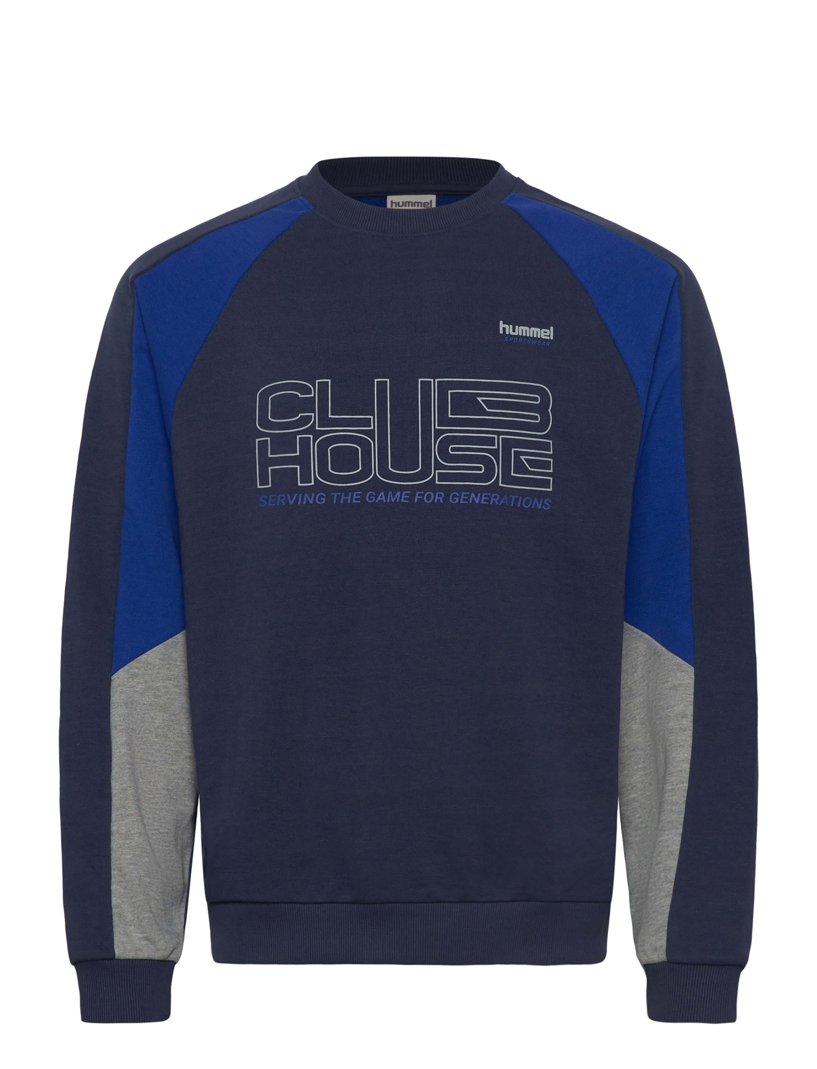 Hummel hmlOVERSIZED ICONIC CREW CH - Tøj - DRESS BLUES / navy