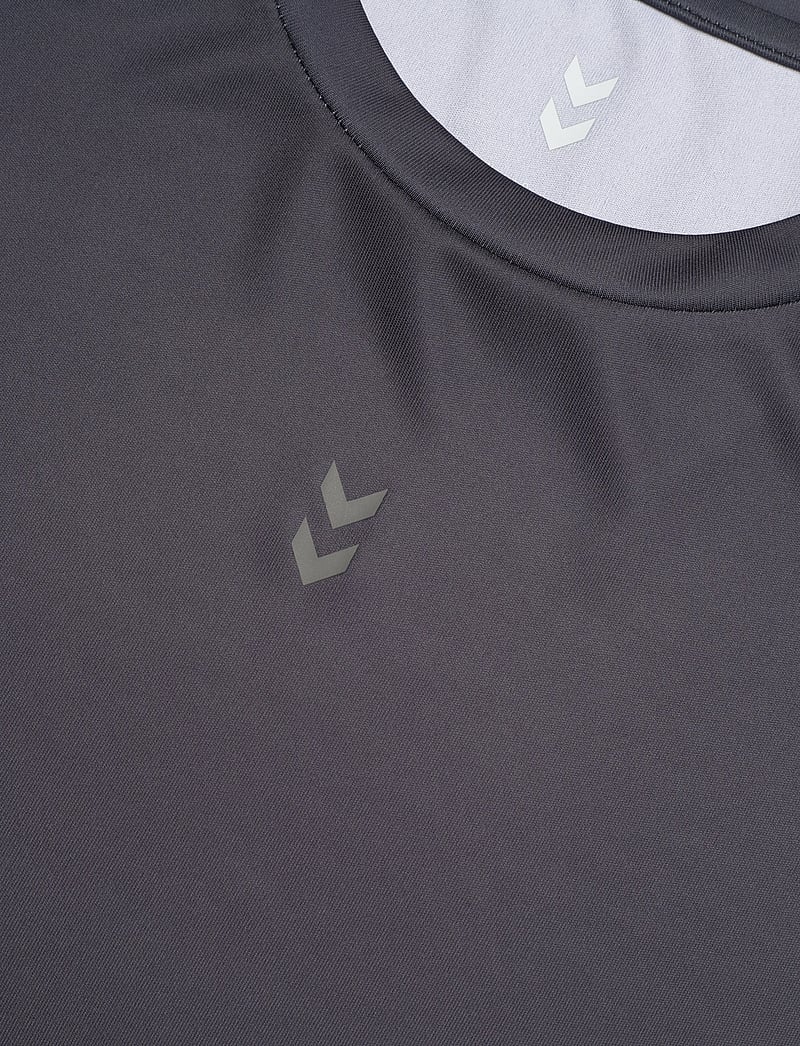 Hummel - hmlPULSE GRADIENT T-SHIRT S/S - t-shirts - charcoal grey - 2