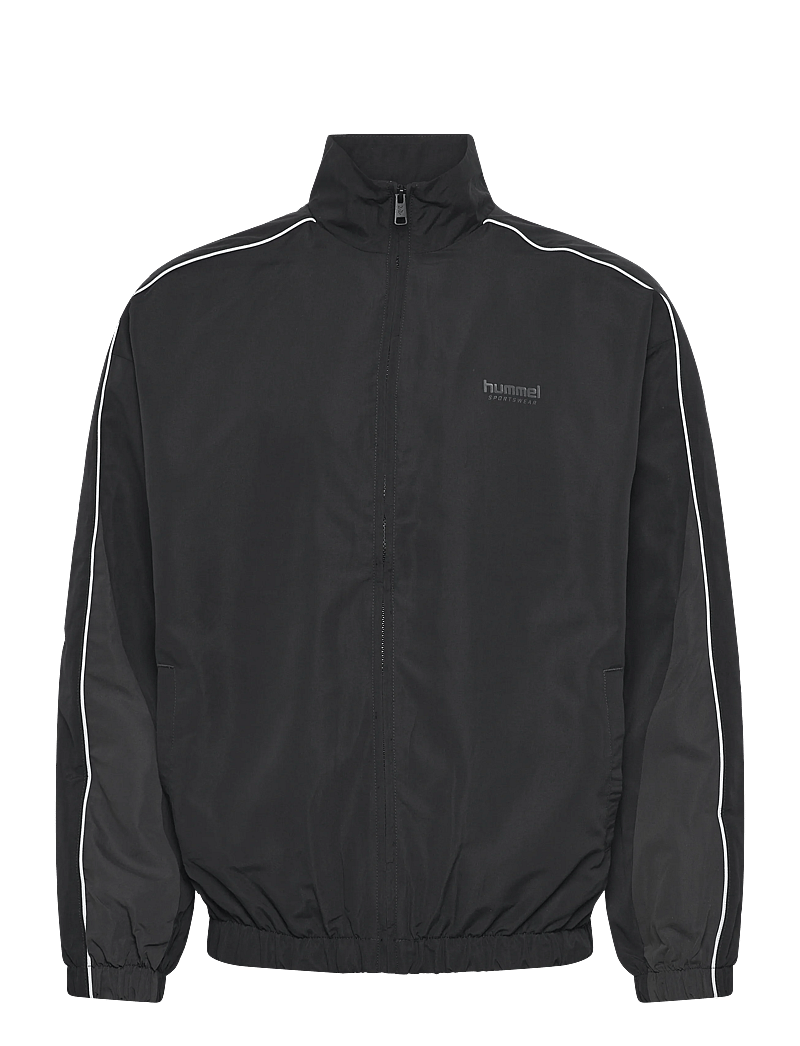 Hummel - hmlLOOSE TRACK JACKET TOPSCORER - sportjacken - black/ebony - 0