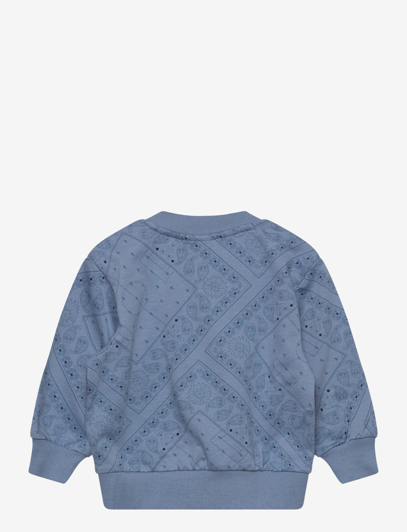 Hummel - hmlMINI LOOSE PAISLEY AOP SWEATSHIR - sweatshirts - faded denim - 1
