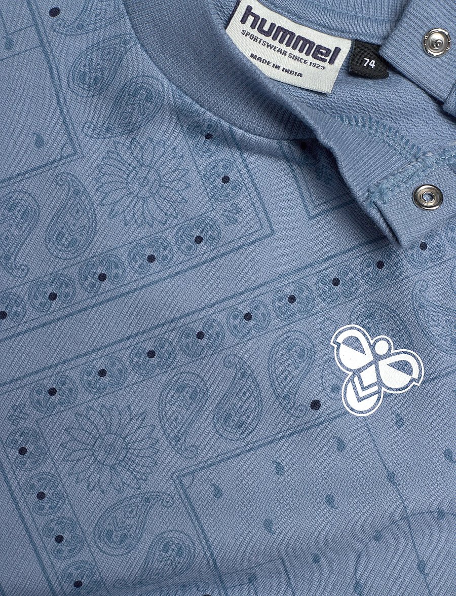 Hummel - hmlMINI LOOSE PAISLEY AOP SWEATSHIR - joggingpeysur - faded denim - 2