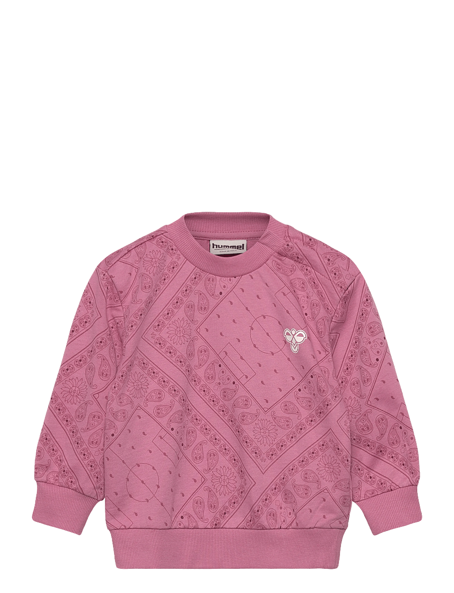 Hummel - hmlMINI LOOSE PAISLEY AOP SWEATSHIR - sweatshirts - polignac - 0