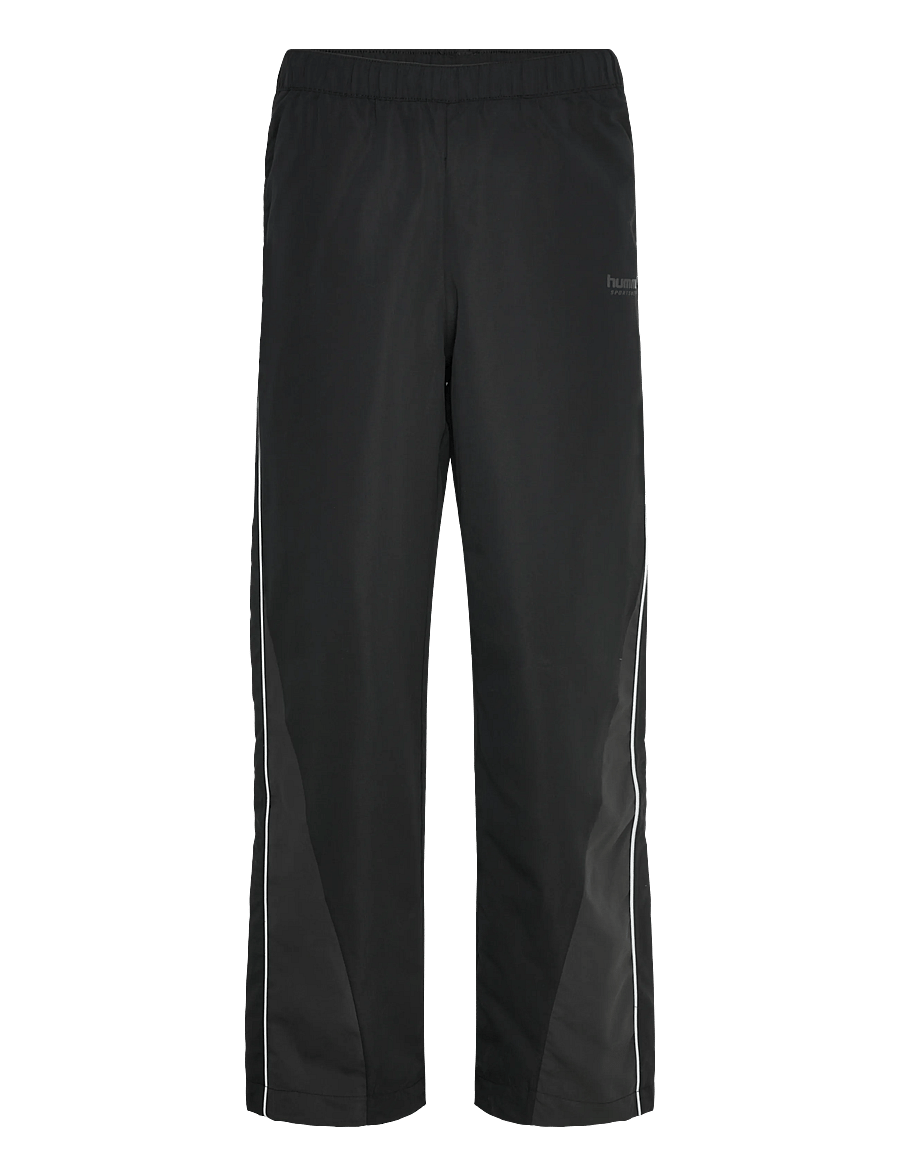 Hummel - hmlLOOSE TRACK PANTS TOPSCORER - trainingshosen - black/ebony - 0
