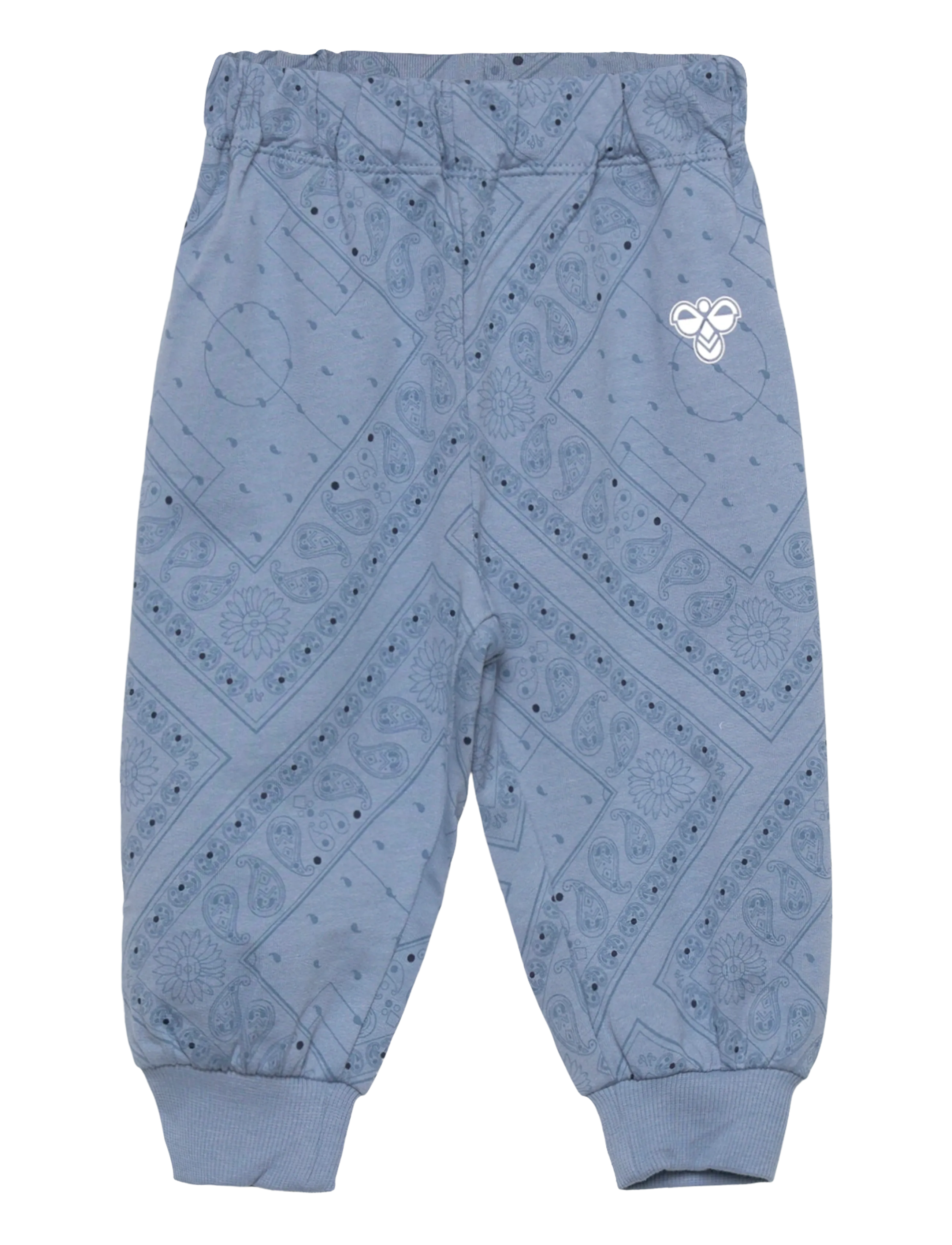 Hummel hmlMINI LOOSE PAISLEY AOP PANTS - Hummel - FADED DENIM / blue