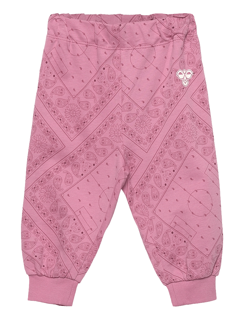 Hummel - hmlMINI LOOSE PAISLEY AOP PANTS - sweatpants - polignac - 0