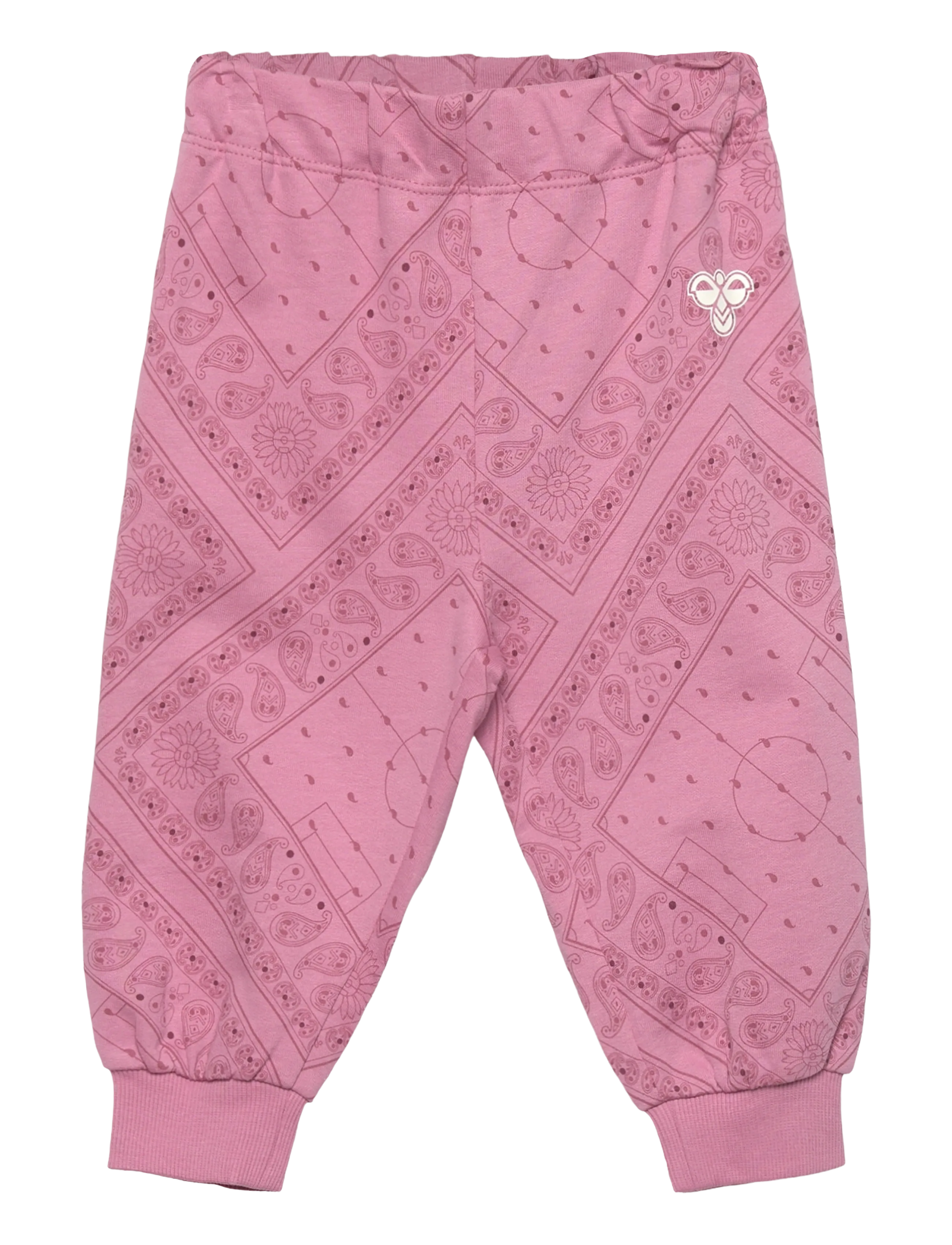 Hummel hmlMINI LOOSE PAISLEY AOP PANTS - Hummel - POLIGNAC / pink/rose