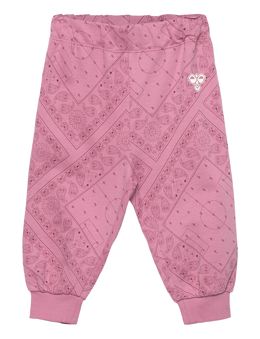 Hummel - hmlMINI LOOSE PAISLEY AOP PANTS - jogginghosen - polignac - 0