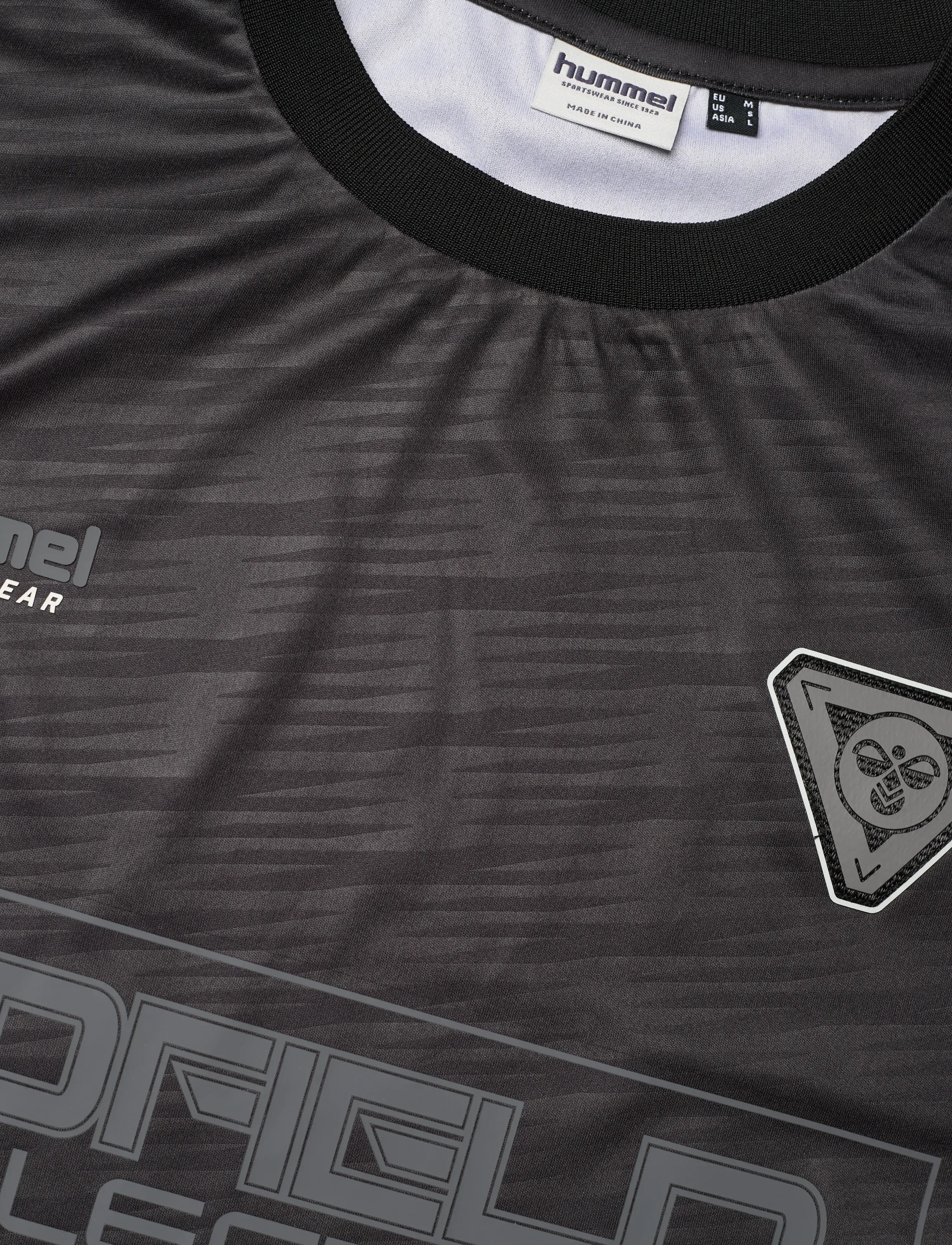 Hummel - hmlLOOSE TIGER SOCCER JERSEY S/S - fußballoberteile - black - 2