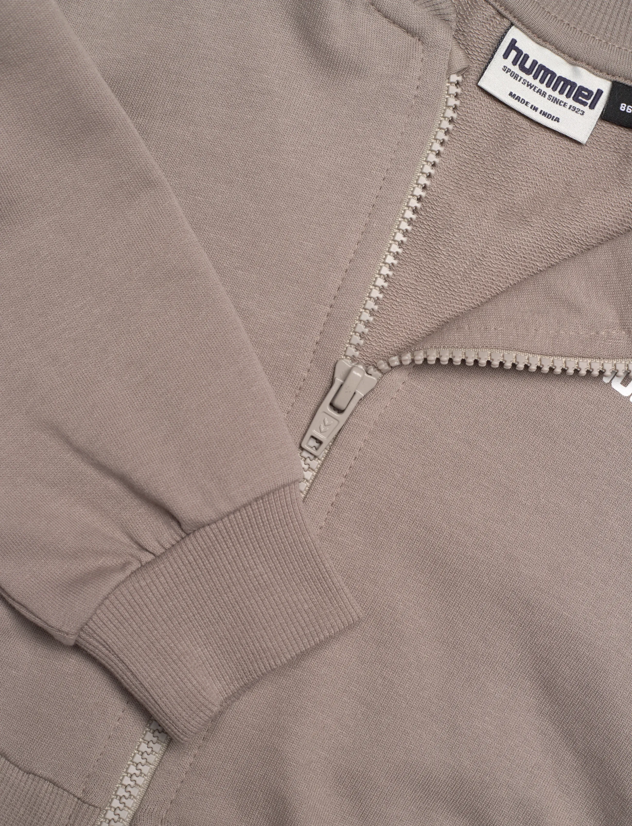 Hummel - hmlMINI LOOSE BLOCK ZIP JACKET - sweatshirts - rock ridge - 2