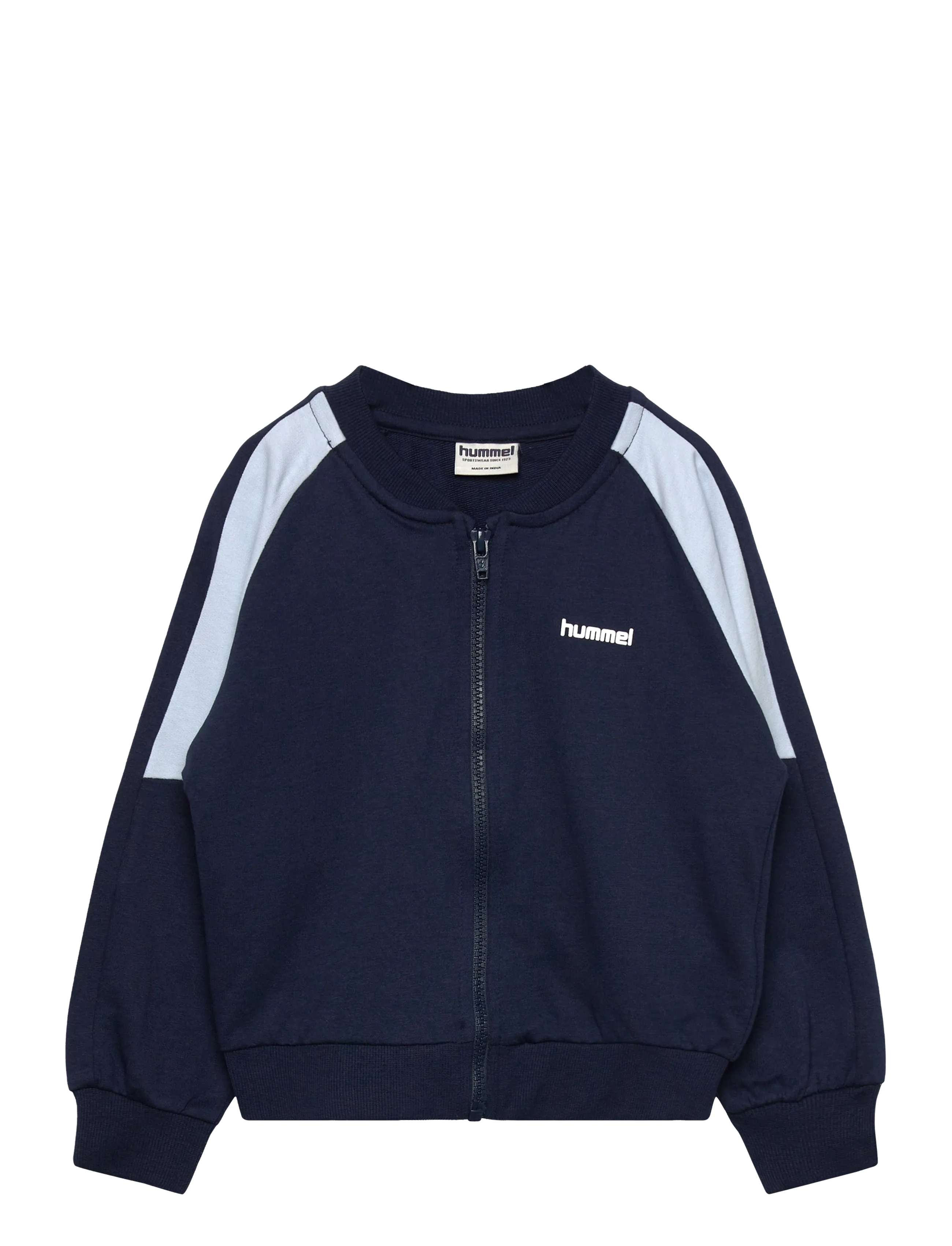 Hummel Hmlmini Loose Block Zip Jacket, 92, Navy, Jakker & Frakker > Bomber, Børn