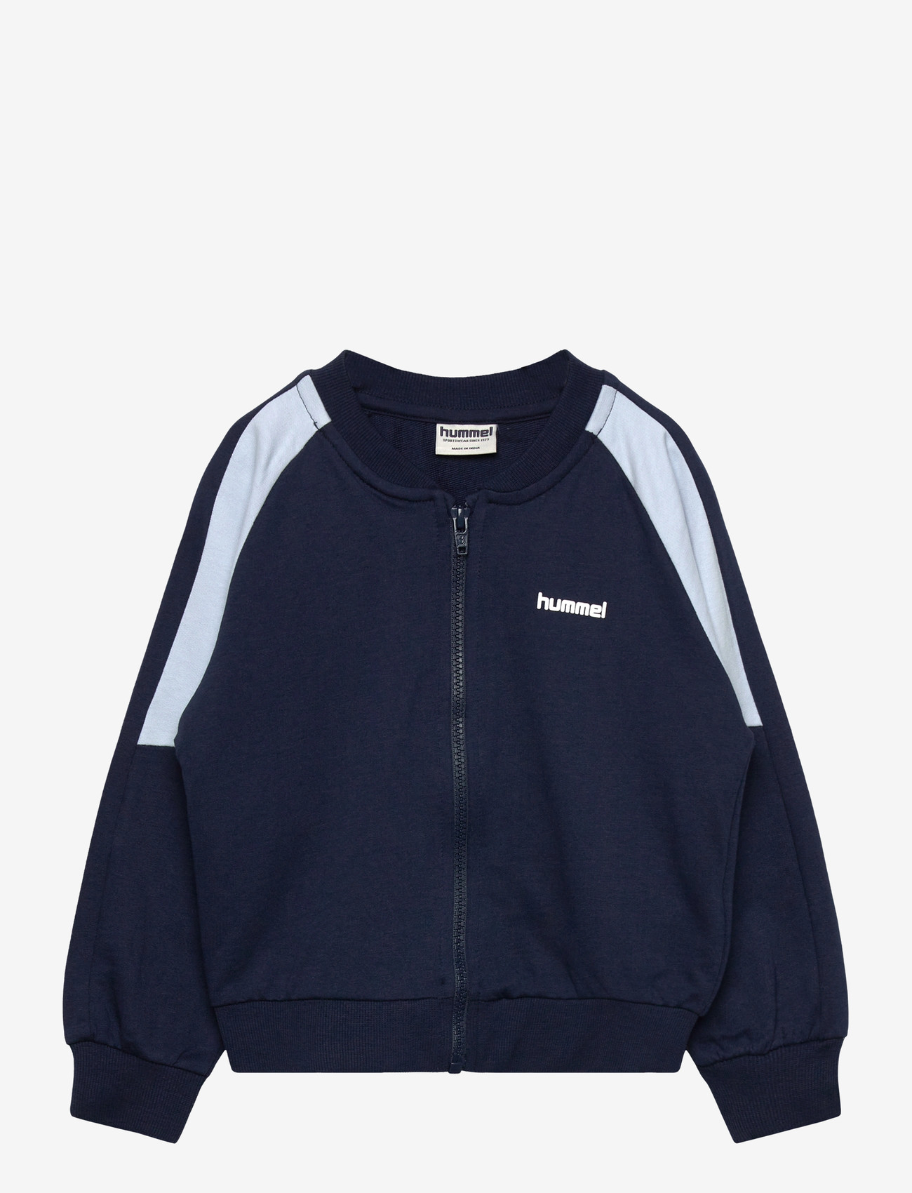 Hummel - hmlMINI LOOSE BLOCK ZIP JACKET - madalaimad hinnad - skyway - 0