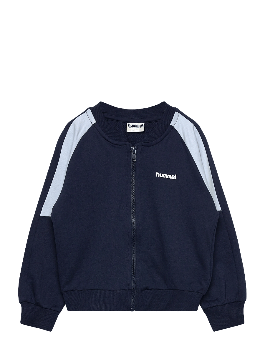 Hummel - hmlMINI LOOSE BLOCK ZIP JACKET - dressipluusid - skyway - 0