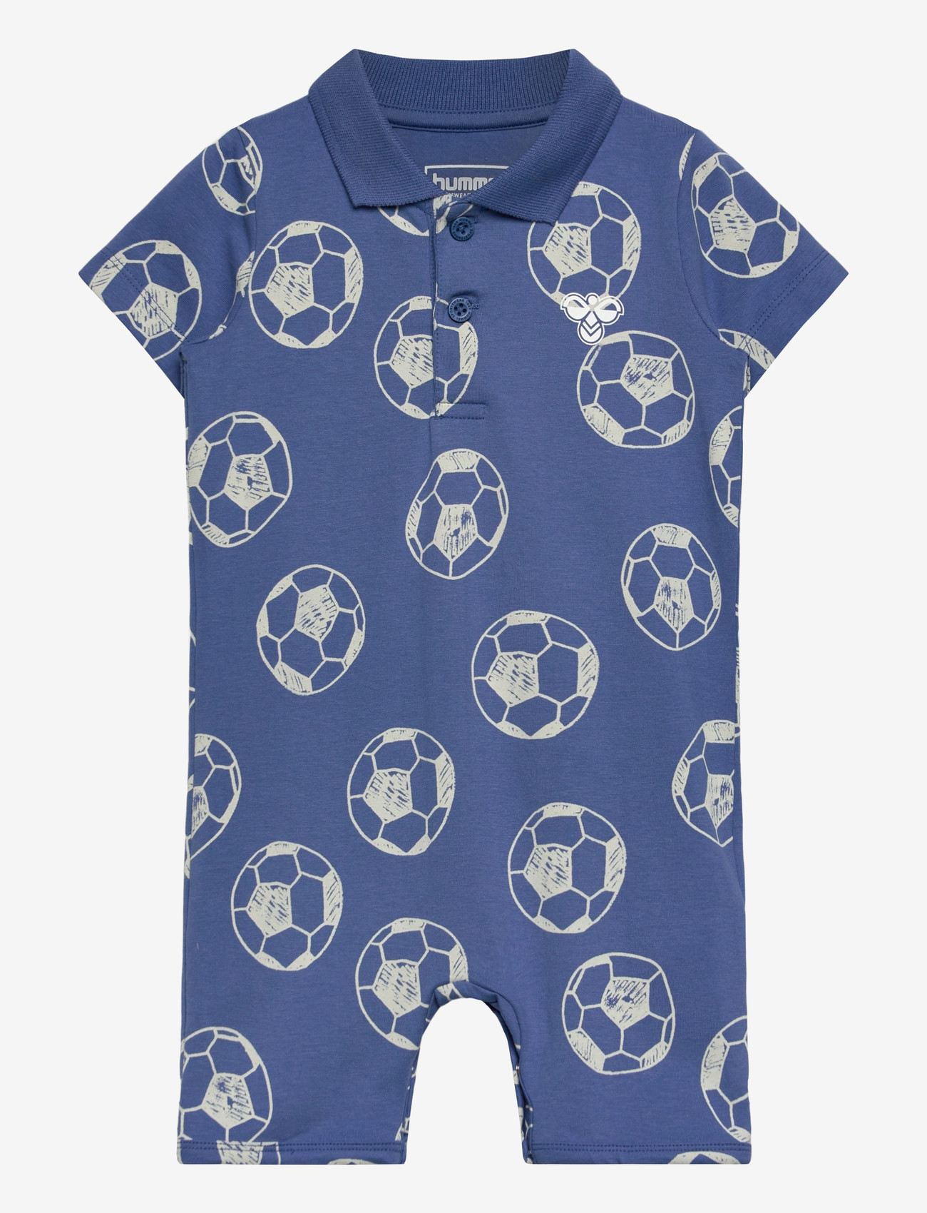 Hummel - hmlMINI REG POLO BODYSUIT S/S - kortærmede heldragter - dutch blue - 0