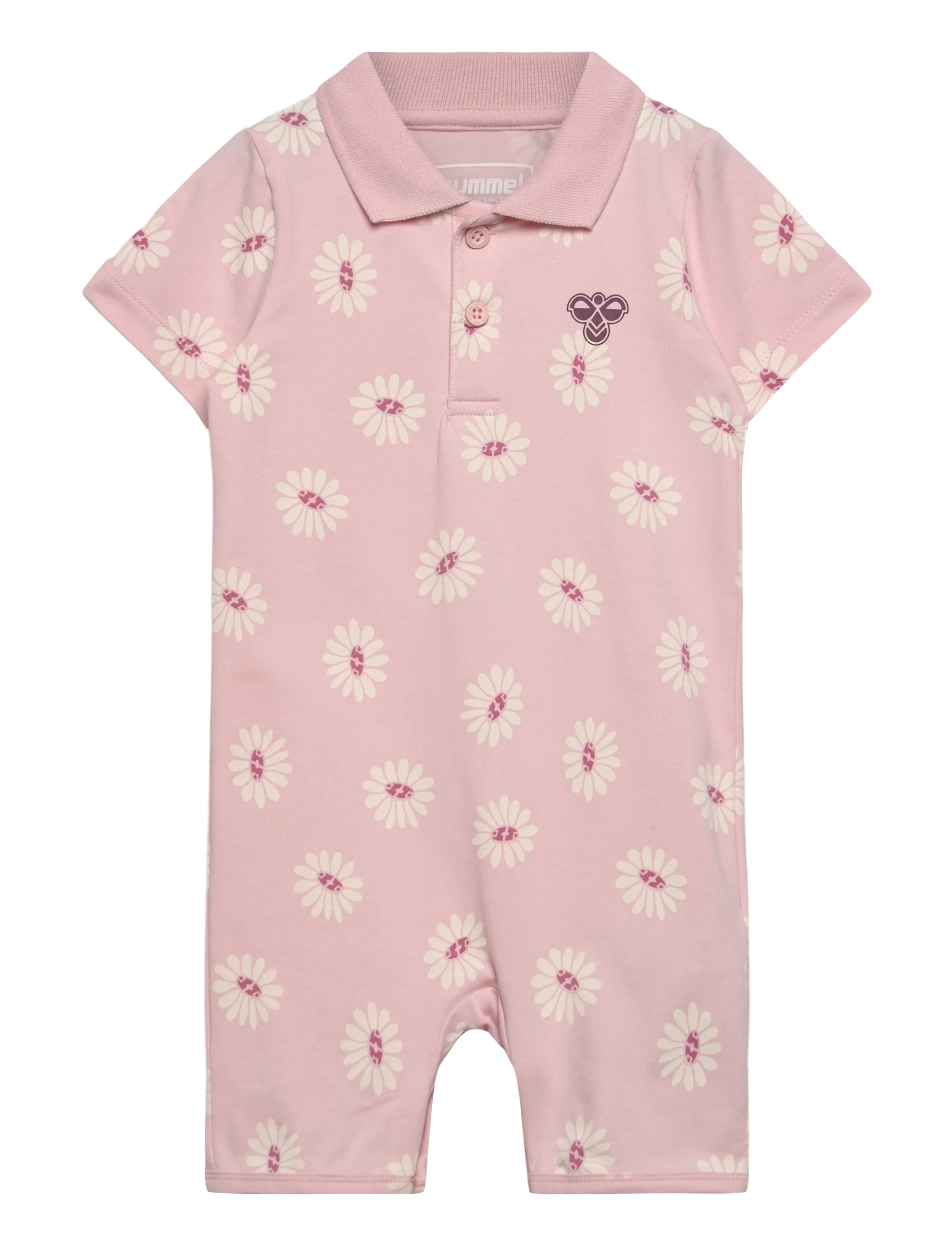 HUMMEL Hmlmini Reg Polo Bodysuit S/S Pink - 92 - Kinder